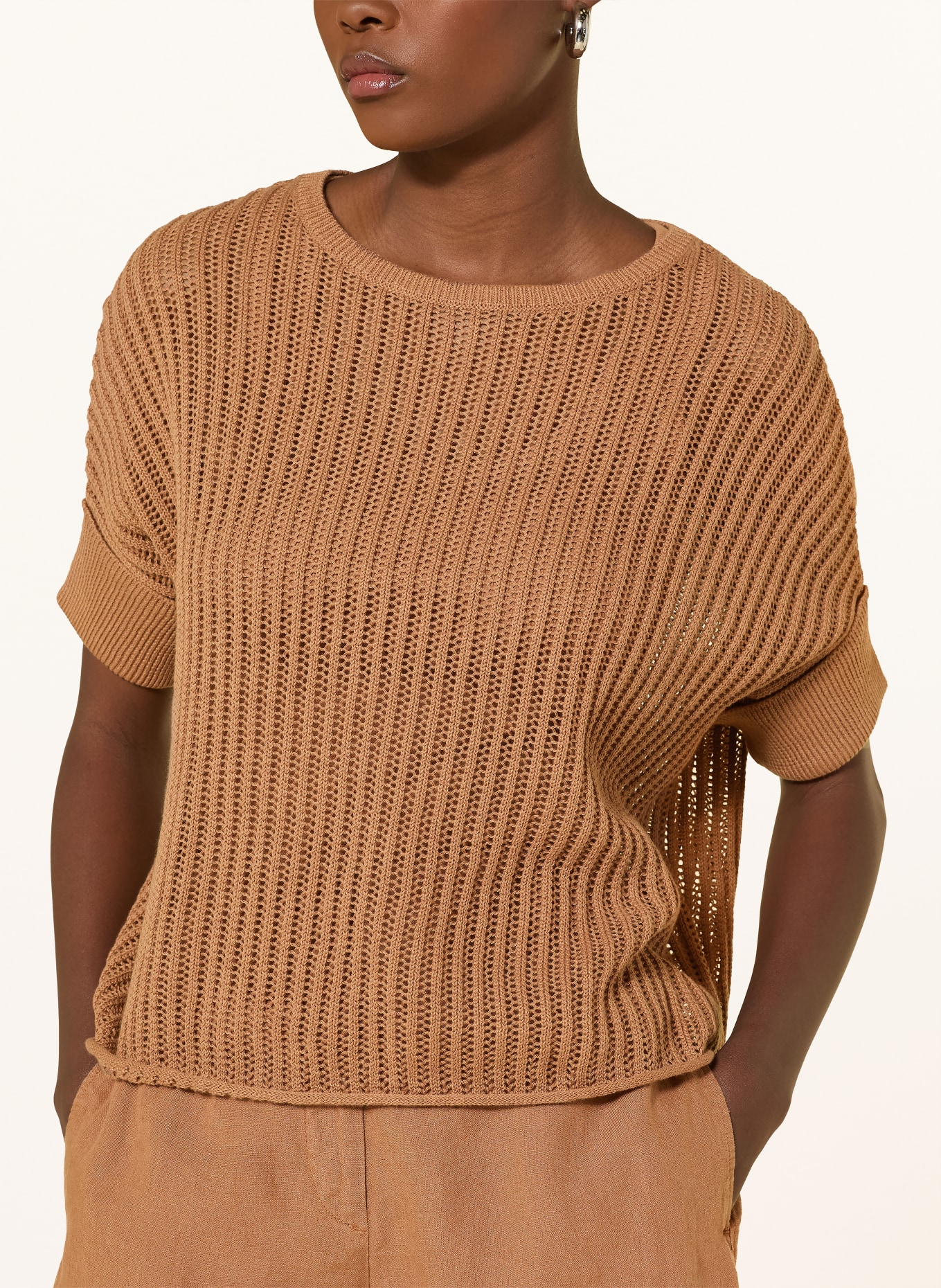 Marc O'Polo pletené tričko: VELBLOUDÍ