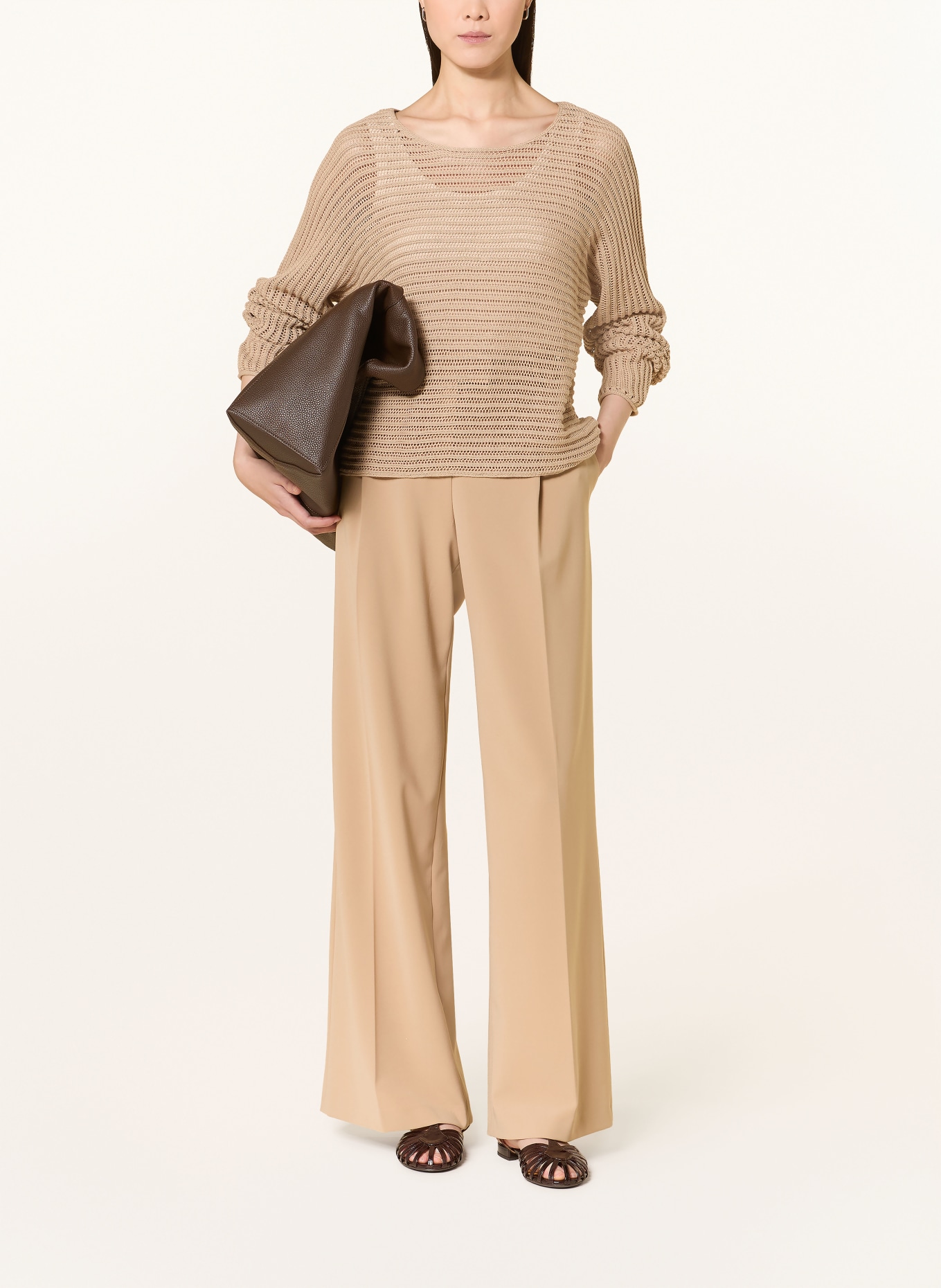 Marc O'Polo sweter: JASNOBRĄZOWY