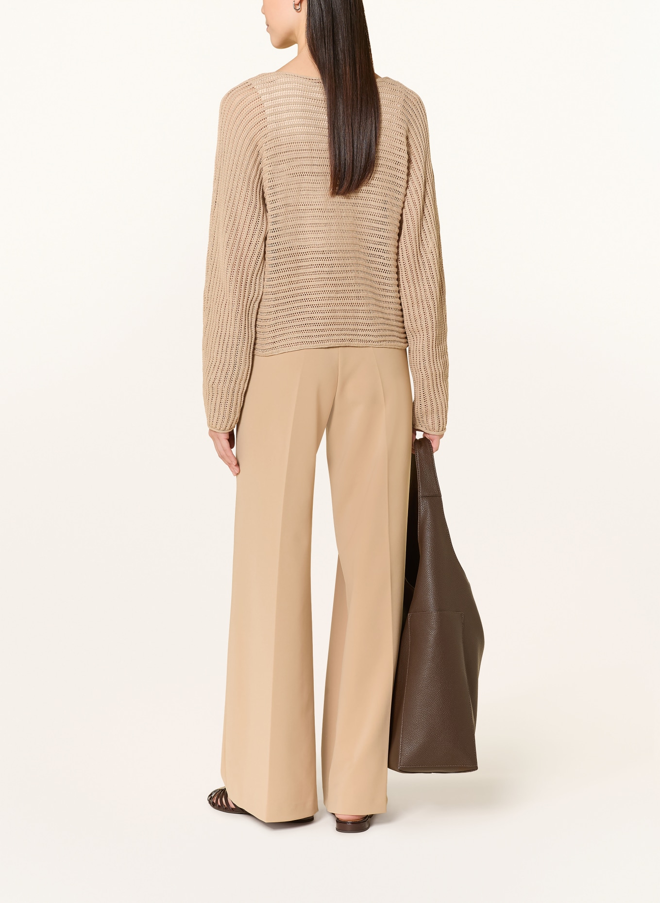 Marc O'Polo sweter: JASNOBRĄZOWY