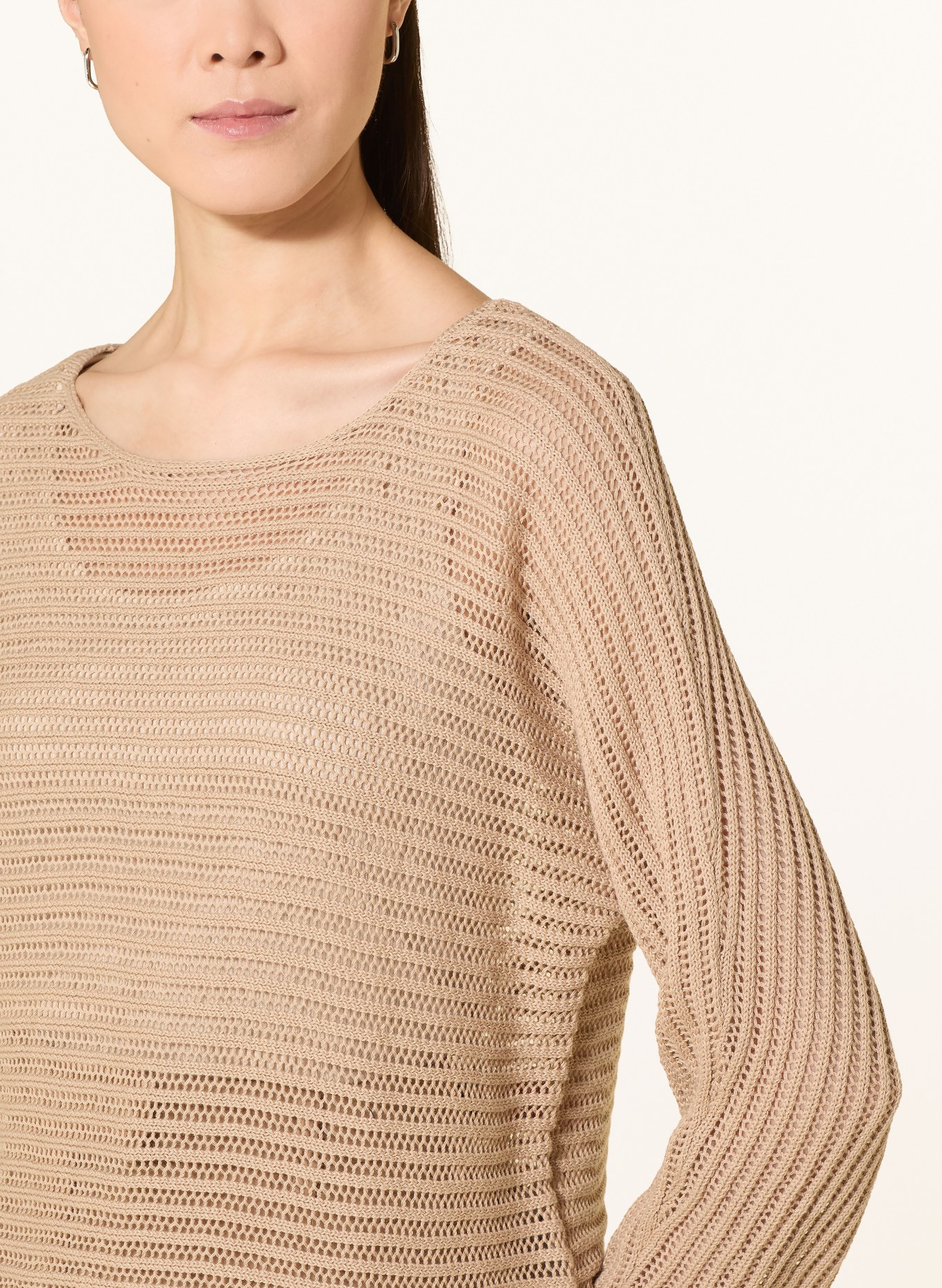 Marc O'Polo sweter: JASNOBRĄZOWY