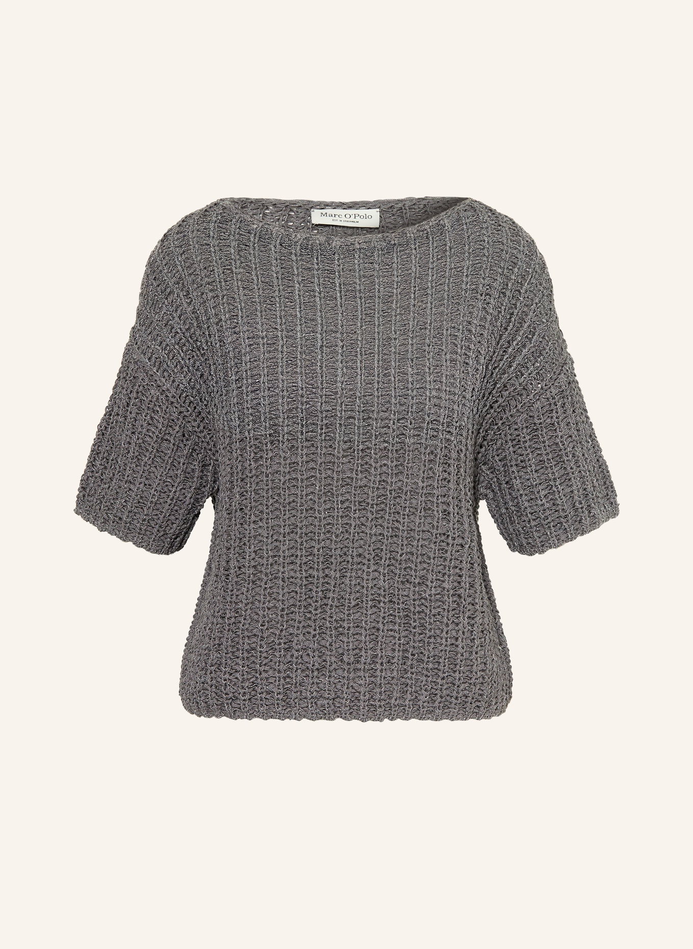 Marc O'Polo pletené tričko: ŠEDÁ