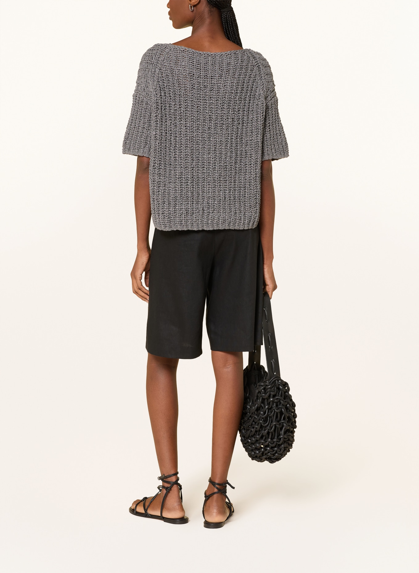 Marc O'Polo pletené tričko: ŠEDÁ