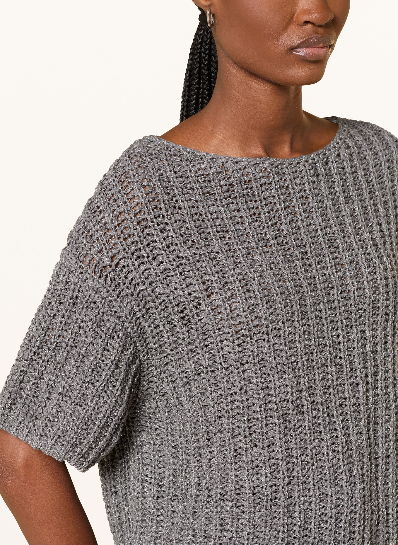 Marc O'Polo pletené tričko: ŠEDÁ