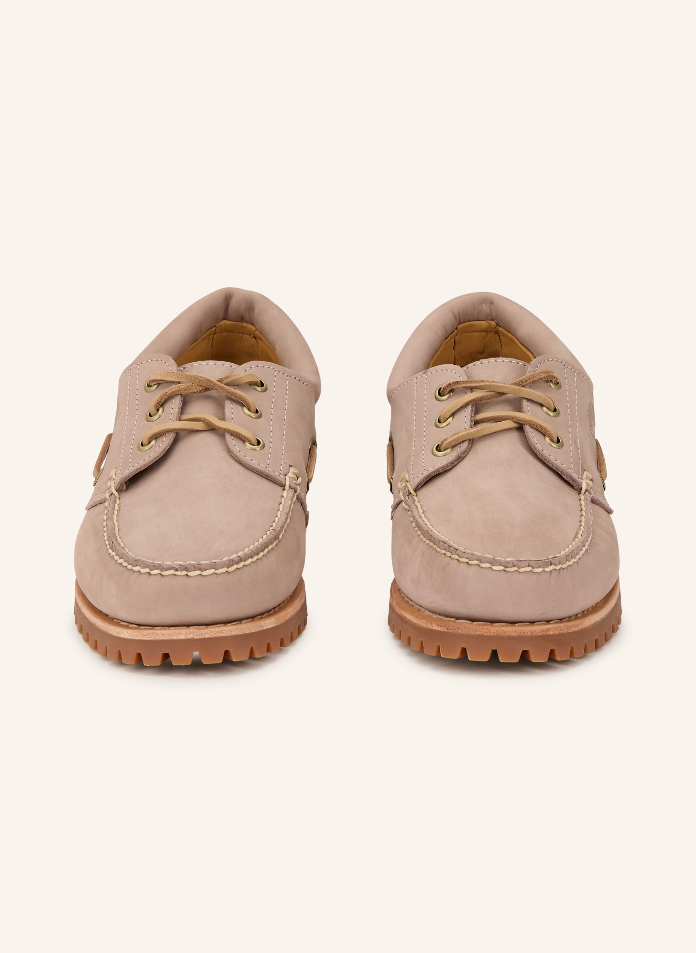 Timberland boat shoes: TAUPE / LIGHT BROWN