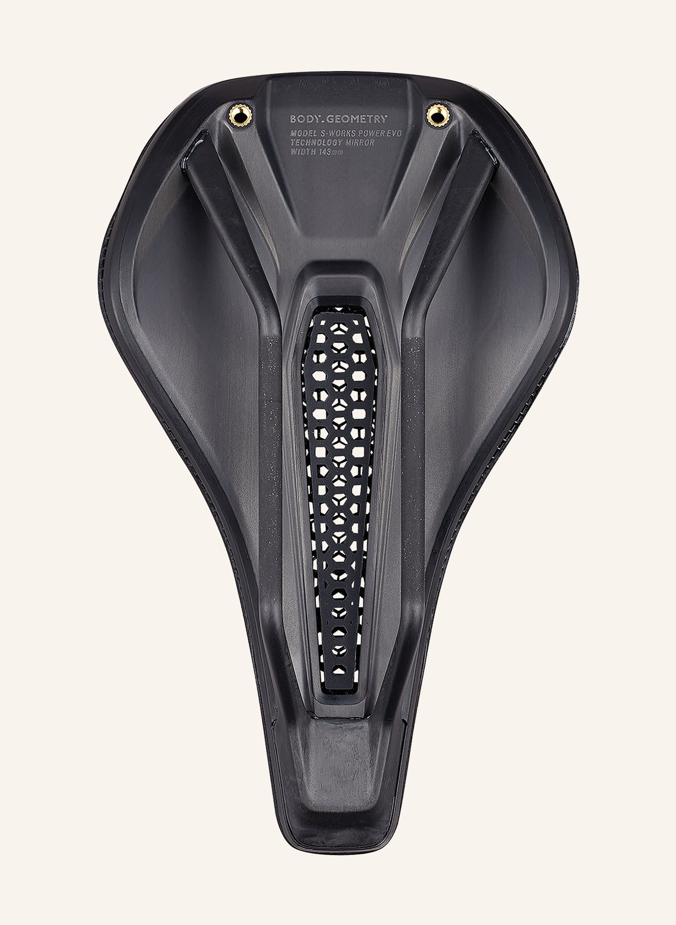 SPECIALIZED S-WORKS POWER EVO MIRROR bicycle saddle: BLACK