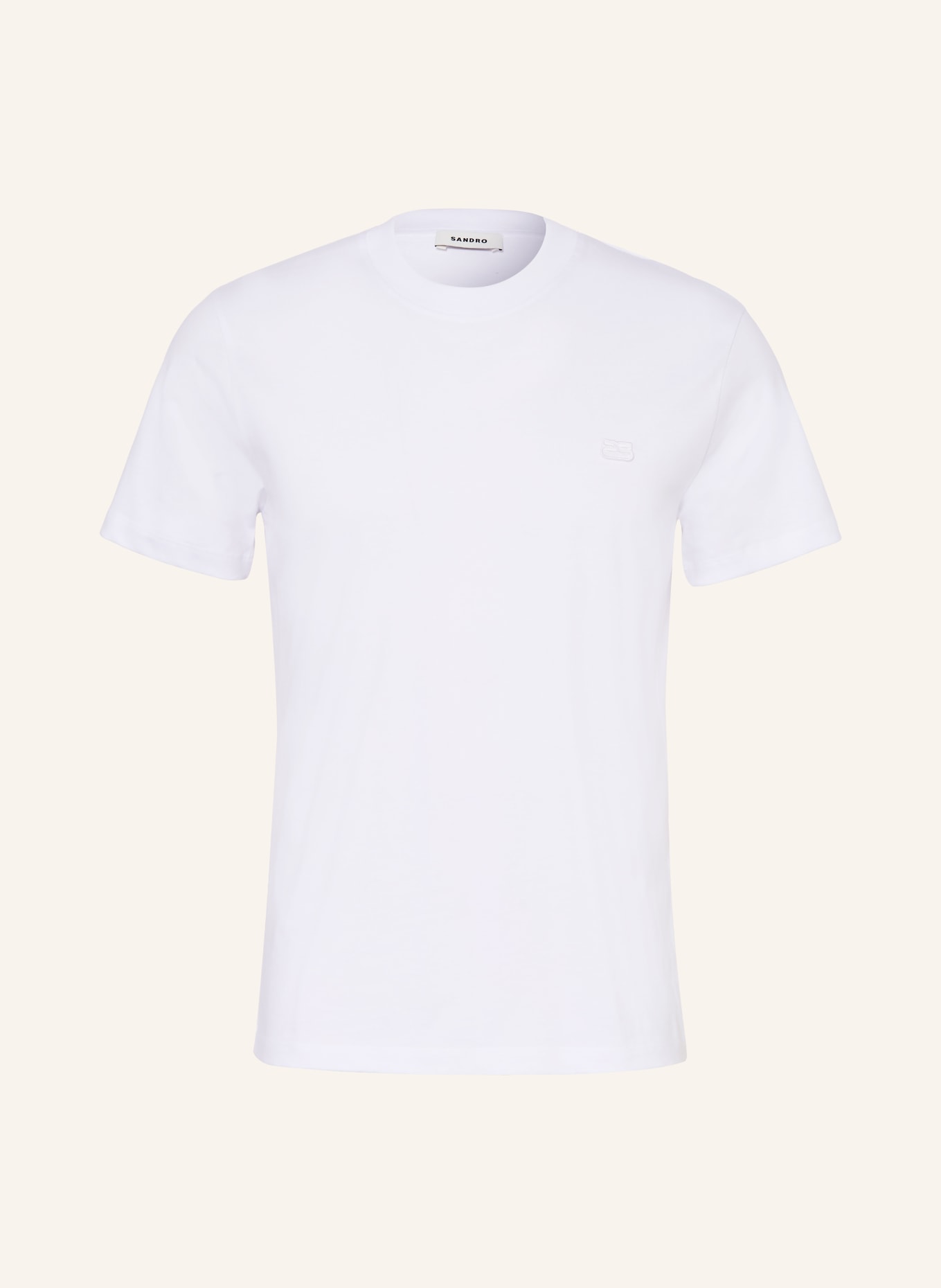 SANDRO T-Shirt: WEISS