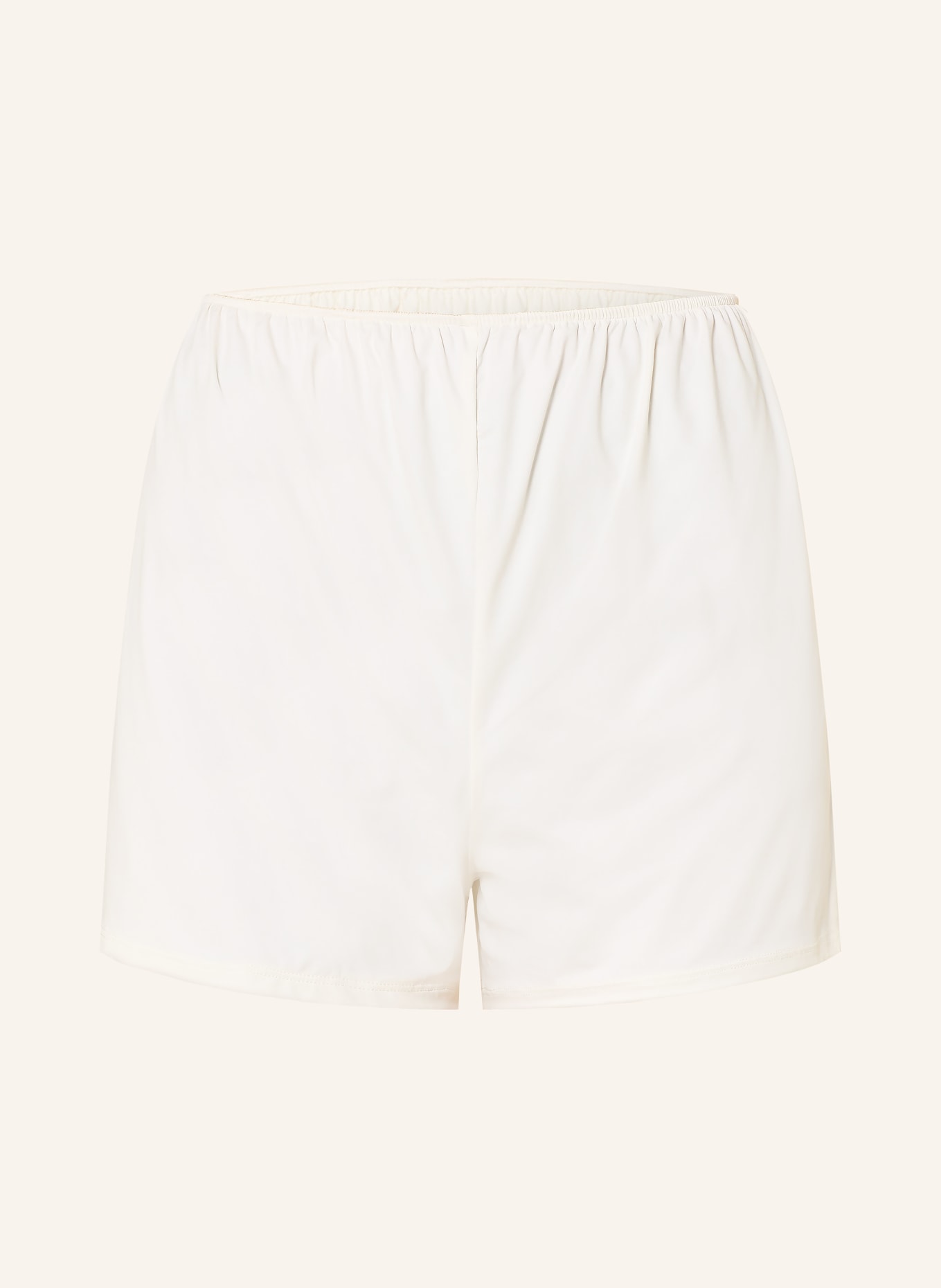 FALKE Spací šortky DELICATE TOUCH: KRÉMOVÁ