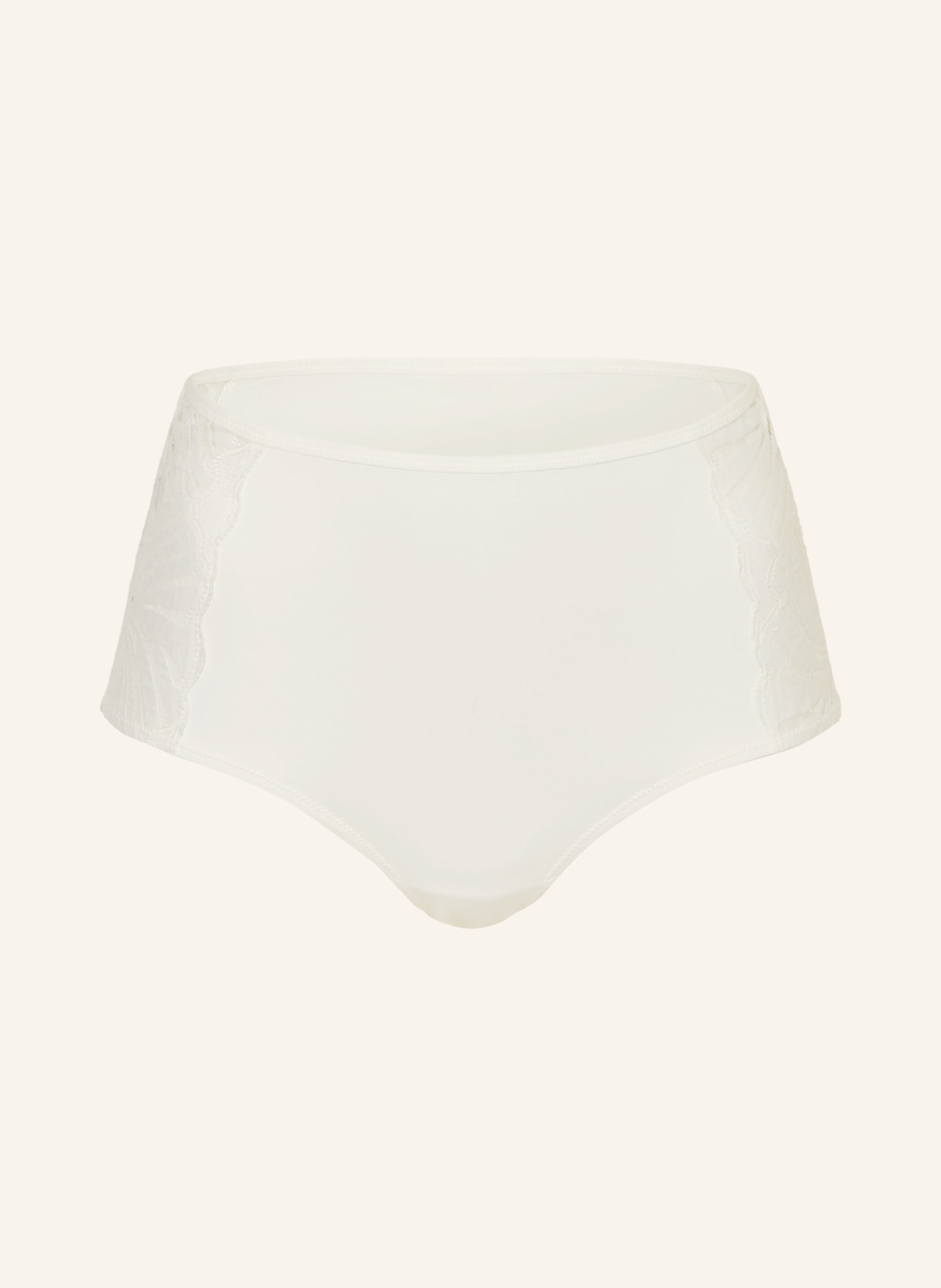 FALKE DELICATE TOUCH waist briefs: ECRU