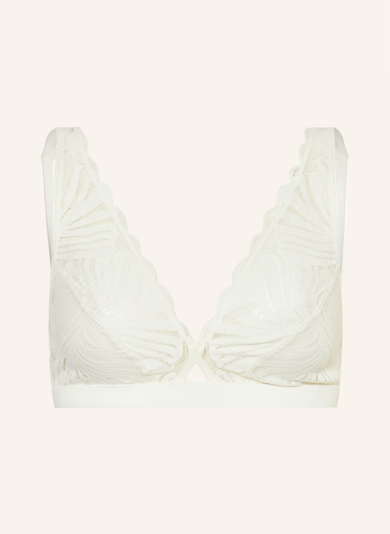 FALKE Triangel-BH DELICATE TOUCH: CREME