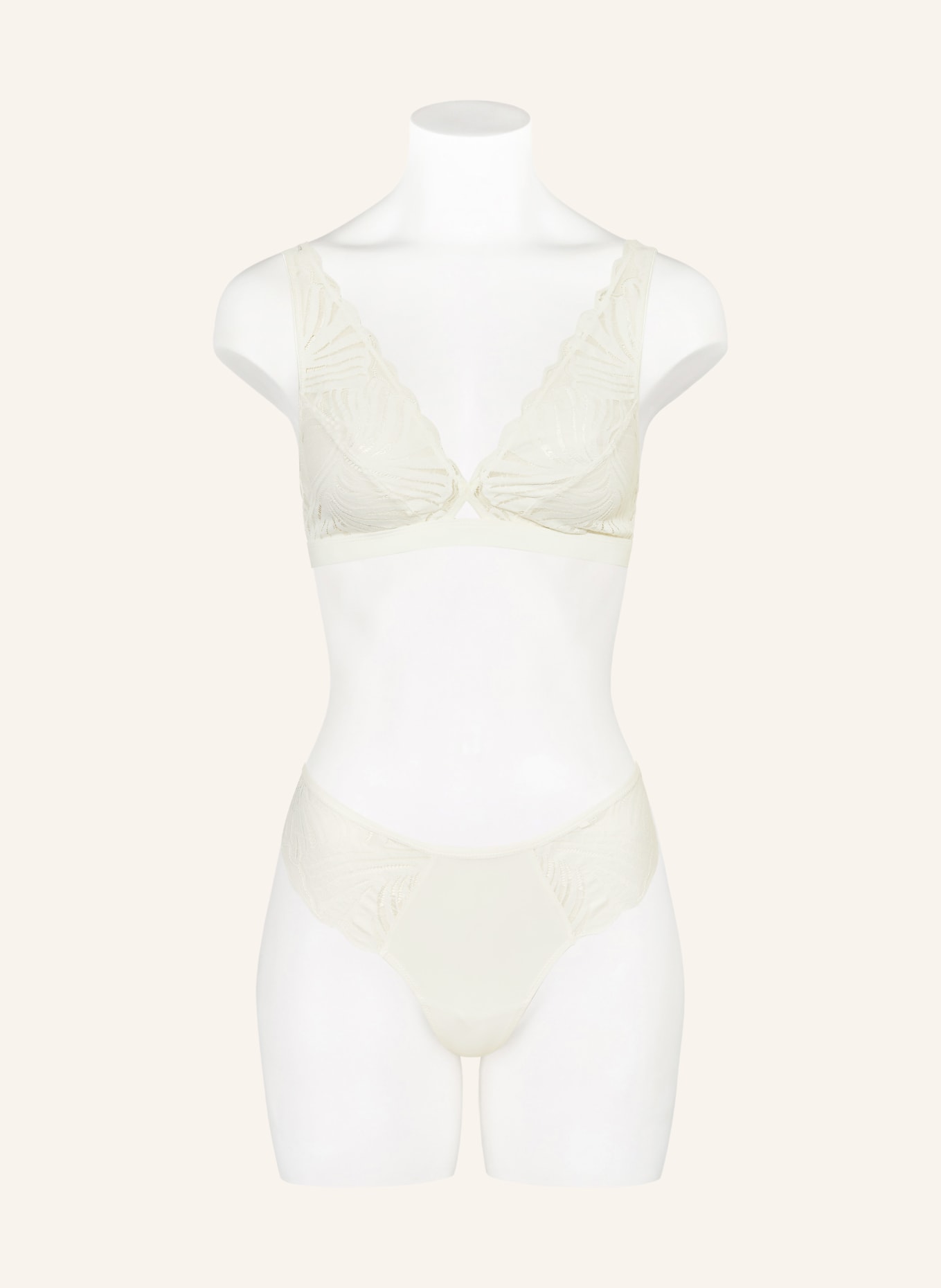 FALKE Triangel-BH DELICATE TOUCH: CREME