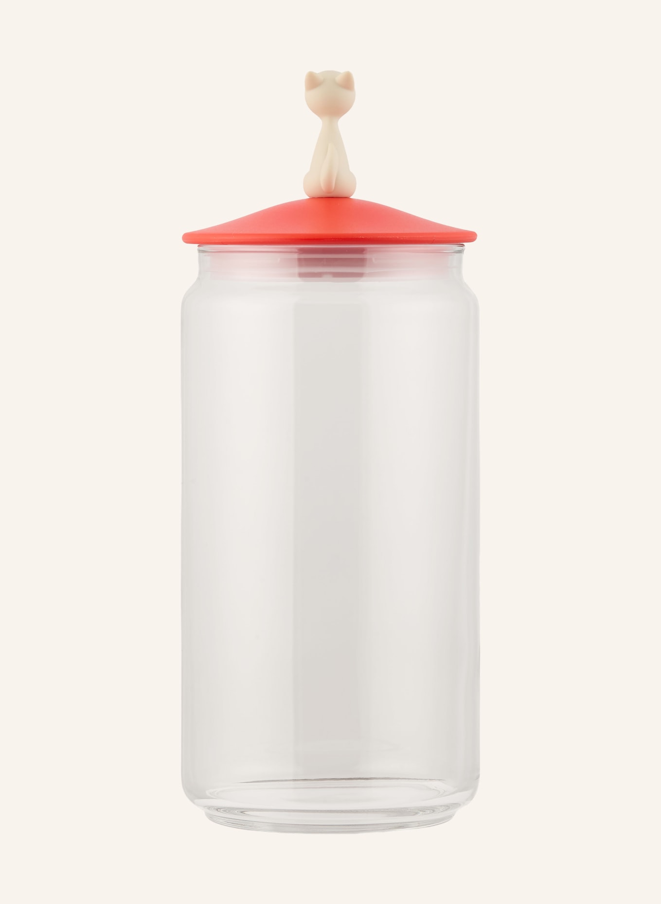 ALESSI MIÒJAR storage jar: RED