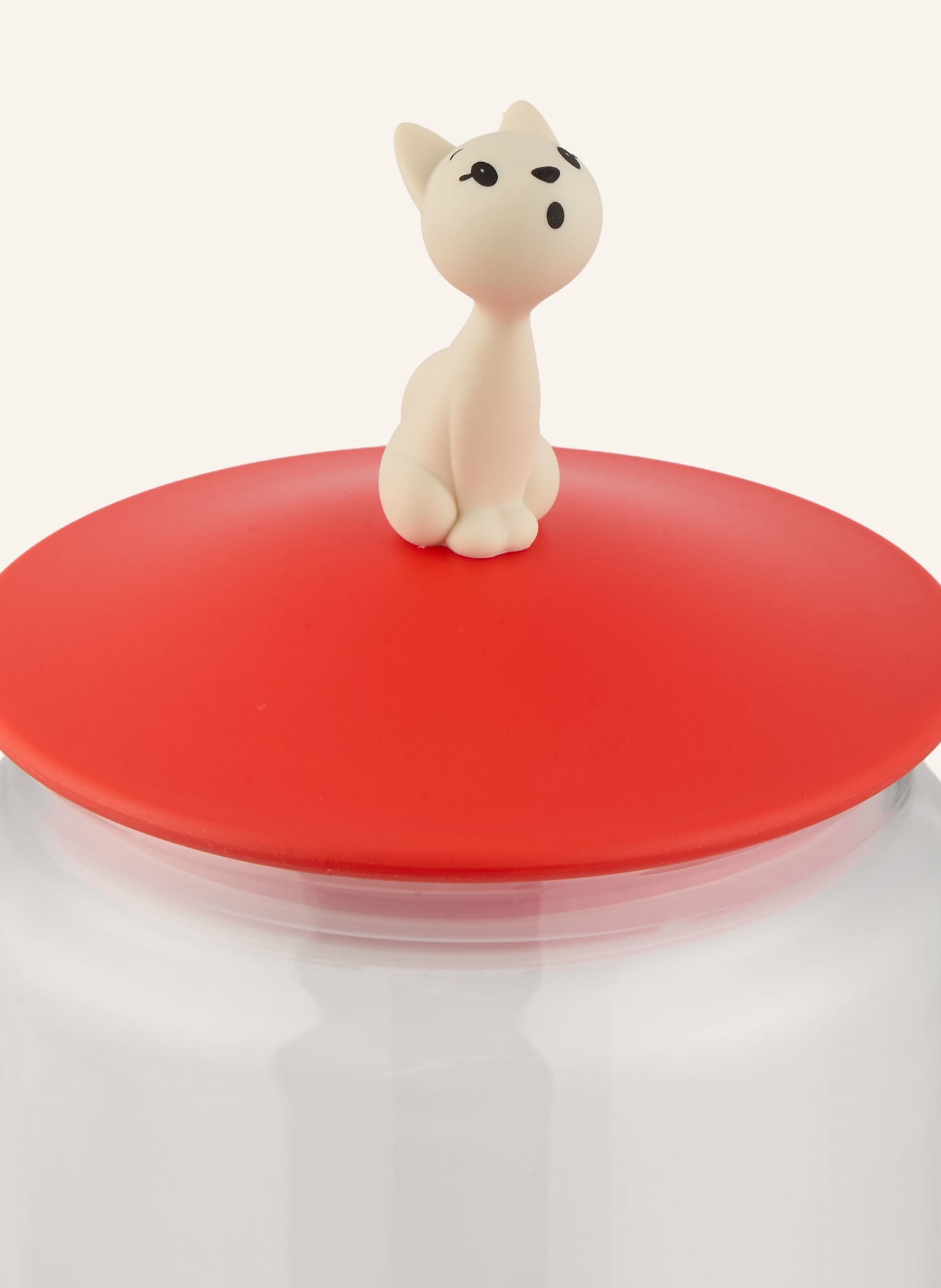 ALESSI MIÒJAR storage jar: RED