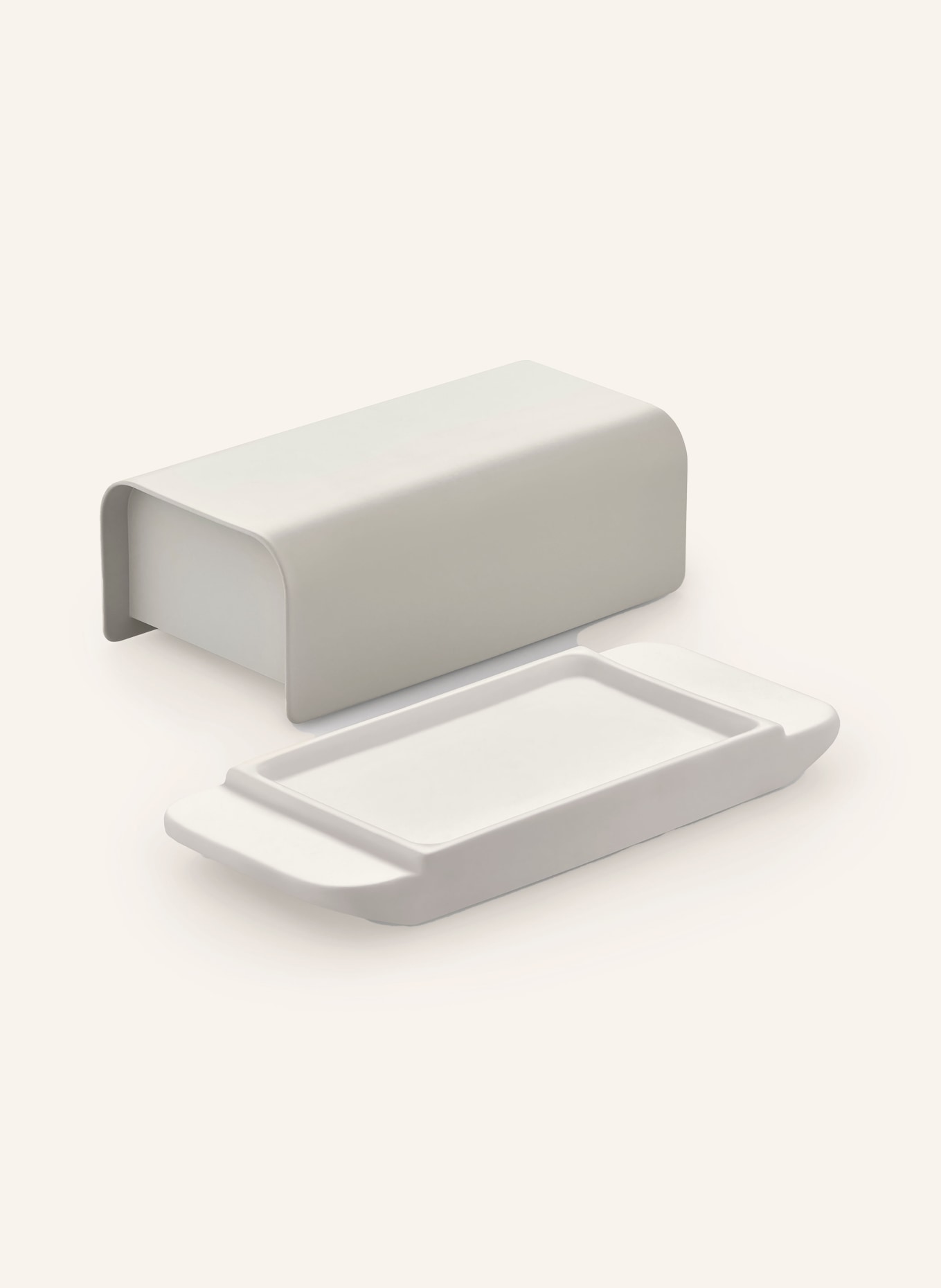 ALESSI Maselniczka MATTINA: JASNOCZARY / BIAŁY