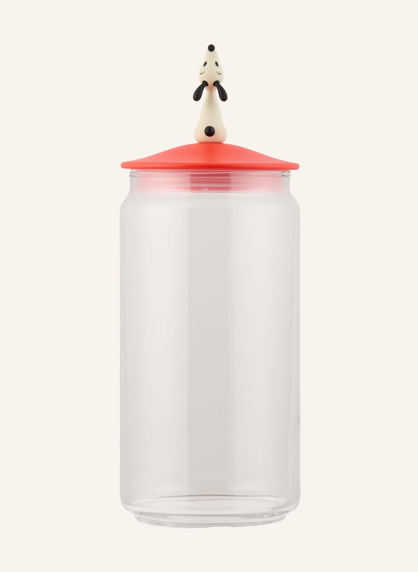 ALESSI Pojemnik do przechowywania LULÀJAR: CZERWONY