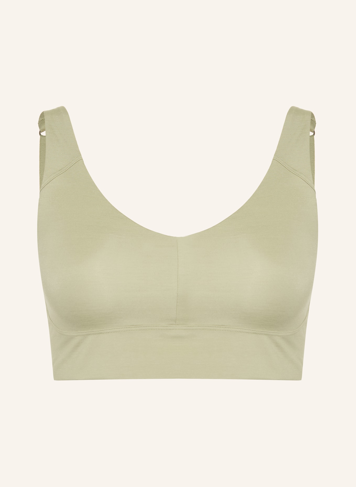 CALIDA Bustier NATURAL SKIN: HELLGRÜN