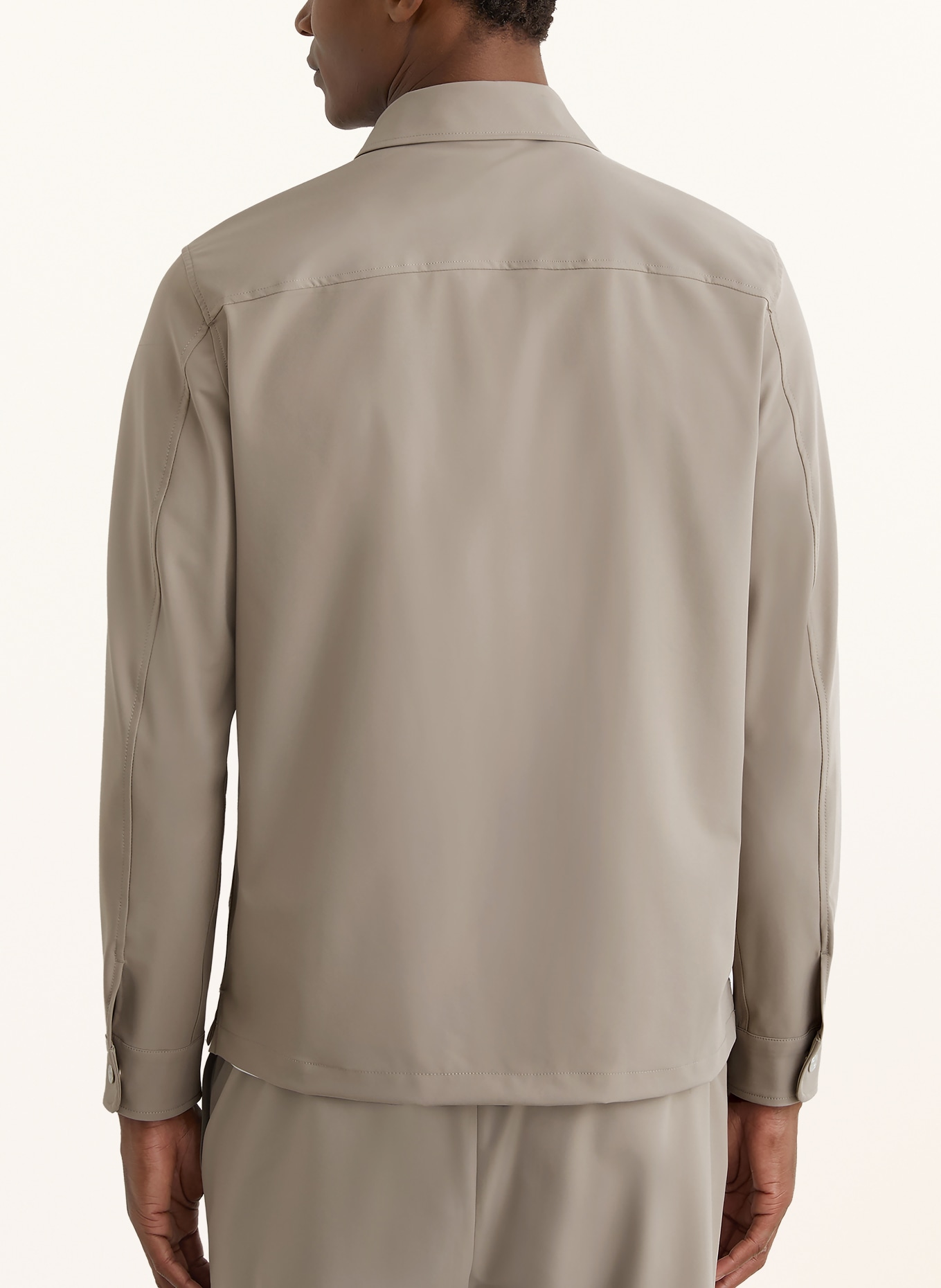 REISS Overshirt ASCEND: TAUPE
