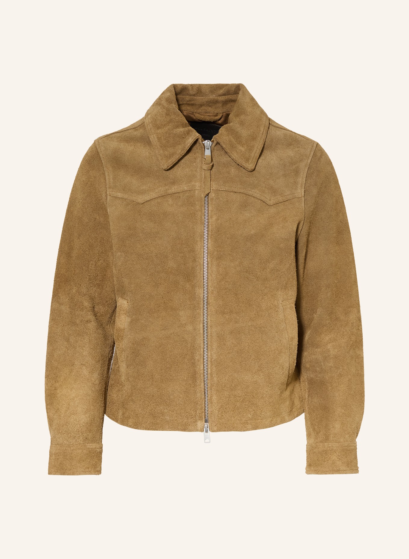 ALLSAINTS Lederjacke DELLCOT: COGNAC