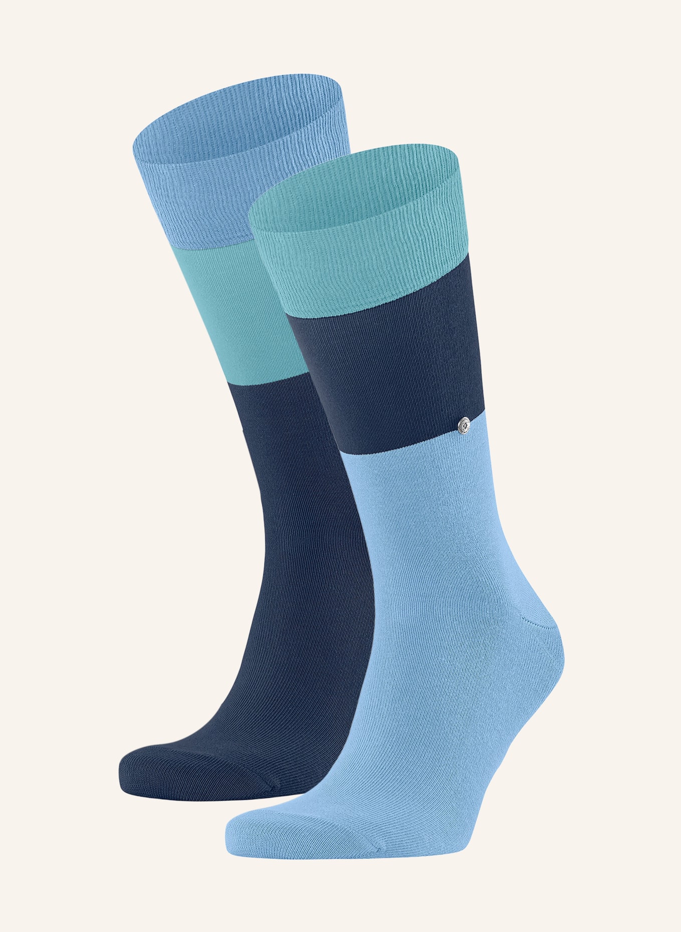 Burlington 2er-Pack Strümpfe MAGIC: 6000 ROYAL BLUE