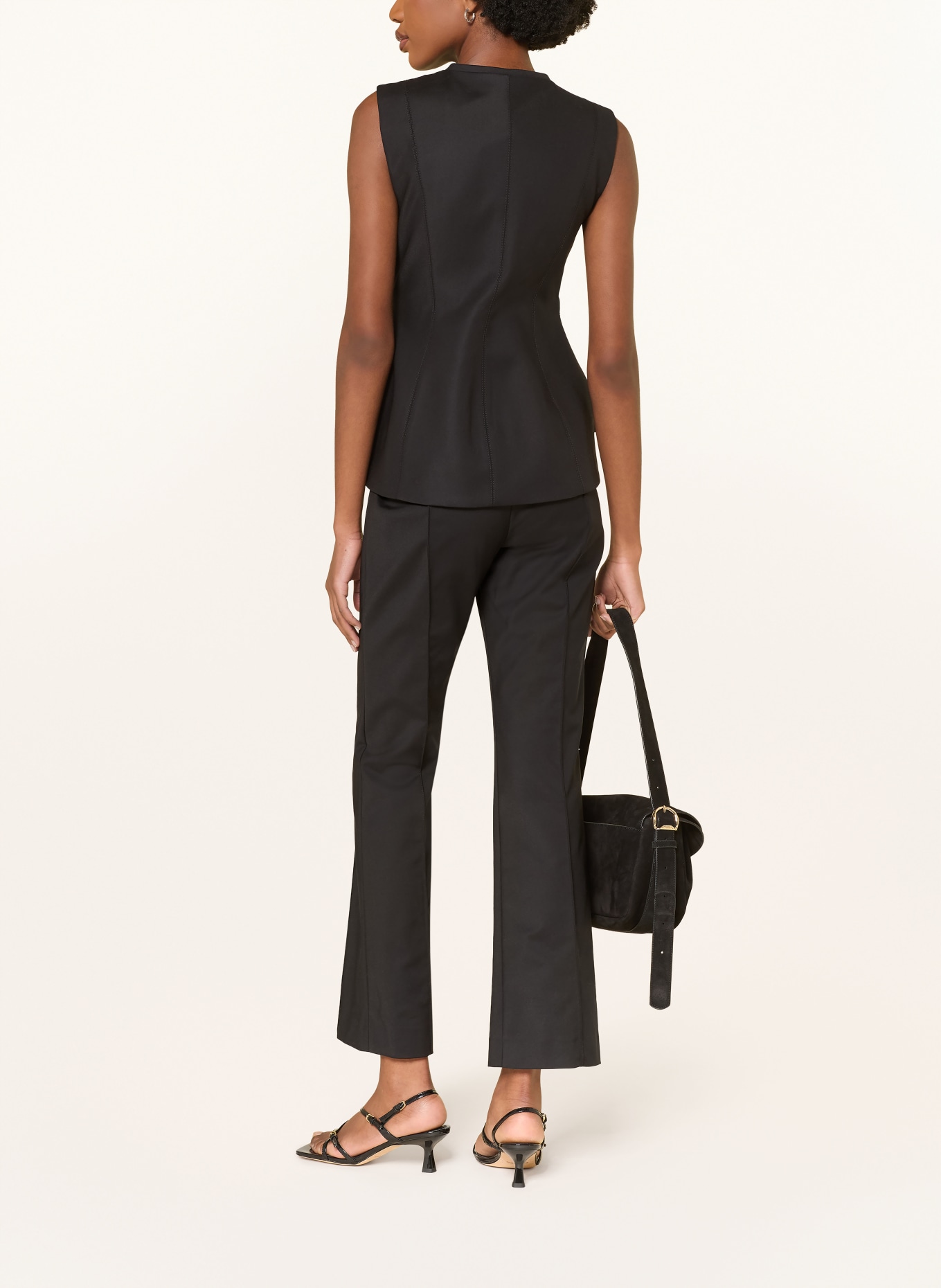 SANDRO Blazerweste: SCHWARZ