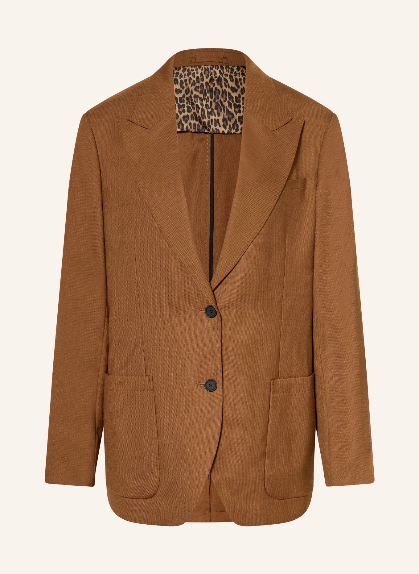 ALLSAINTS Sako BECK: HNĚDÁ