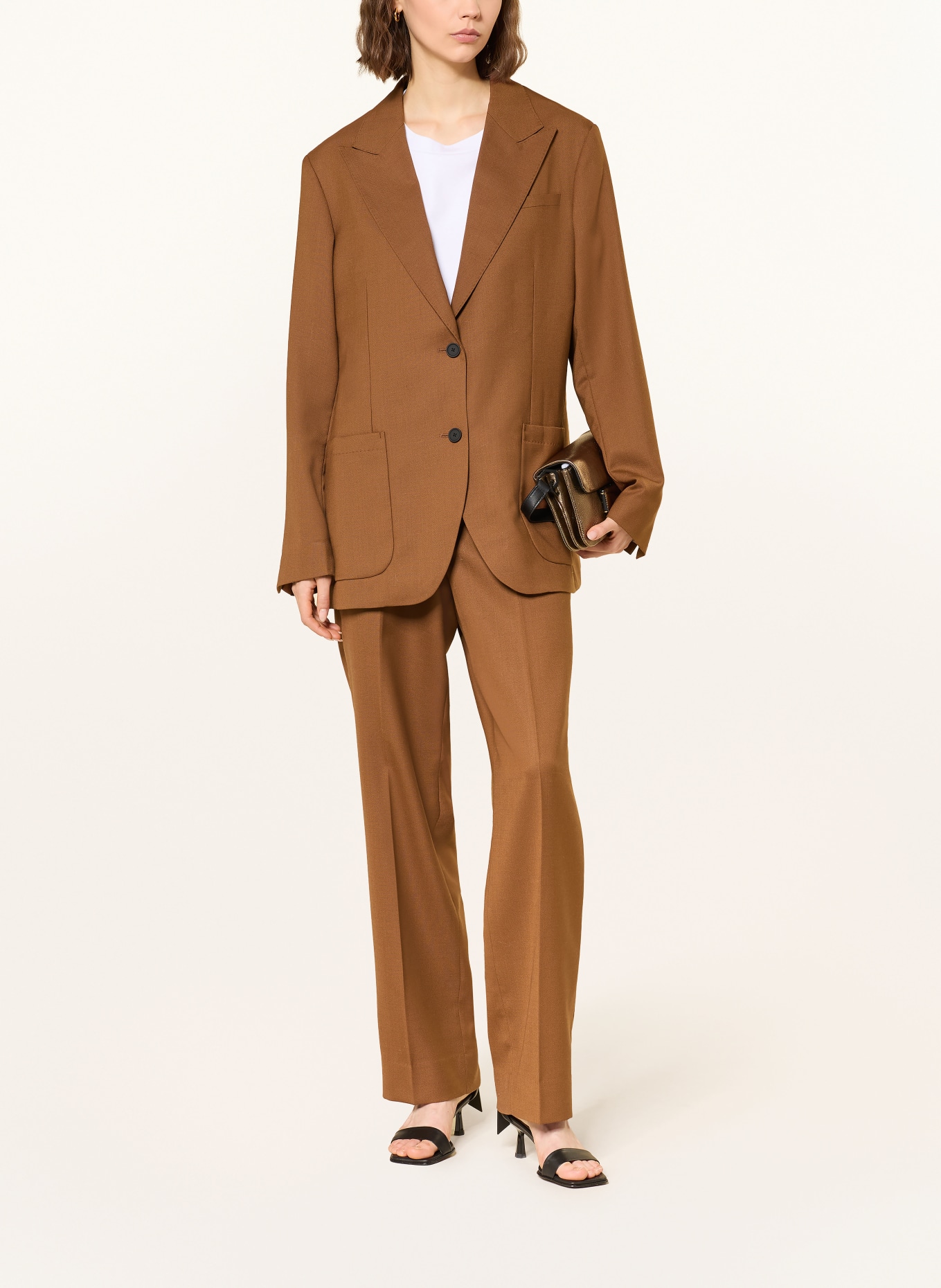 ALLSAINTS Sako BECK: HNĚDÁ