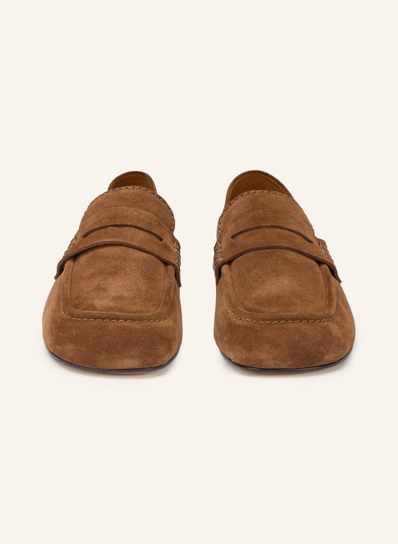 SANDRO Penny-Loafer: BRAUN