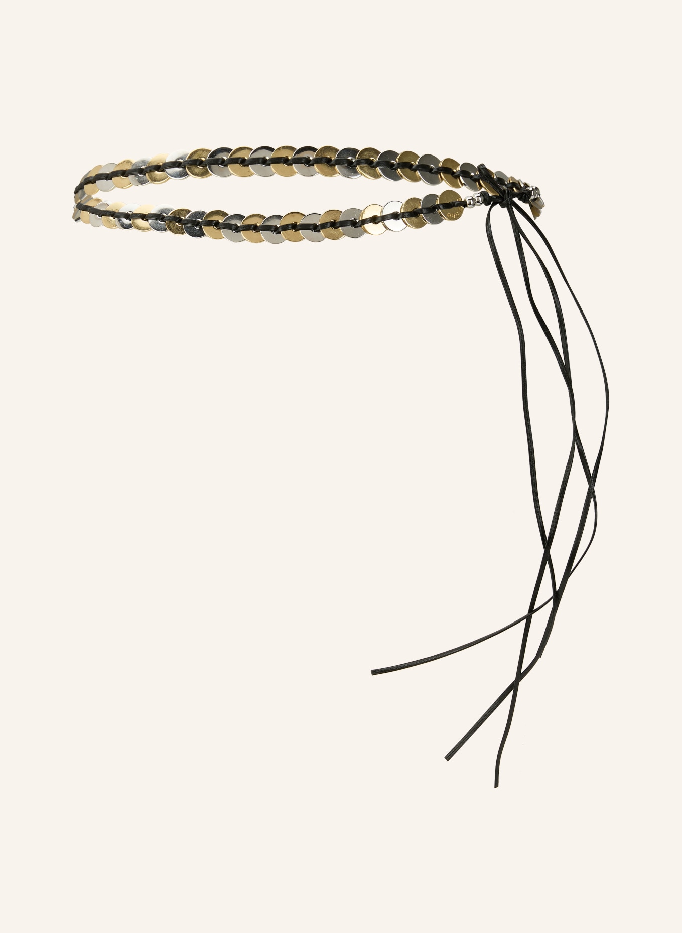 SANDRO Taillengürtel: GOLD / SILBER / SCHWARZ