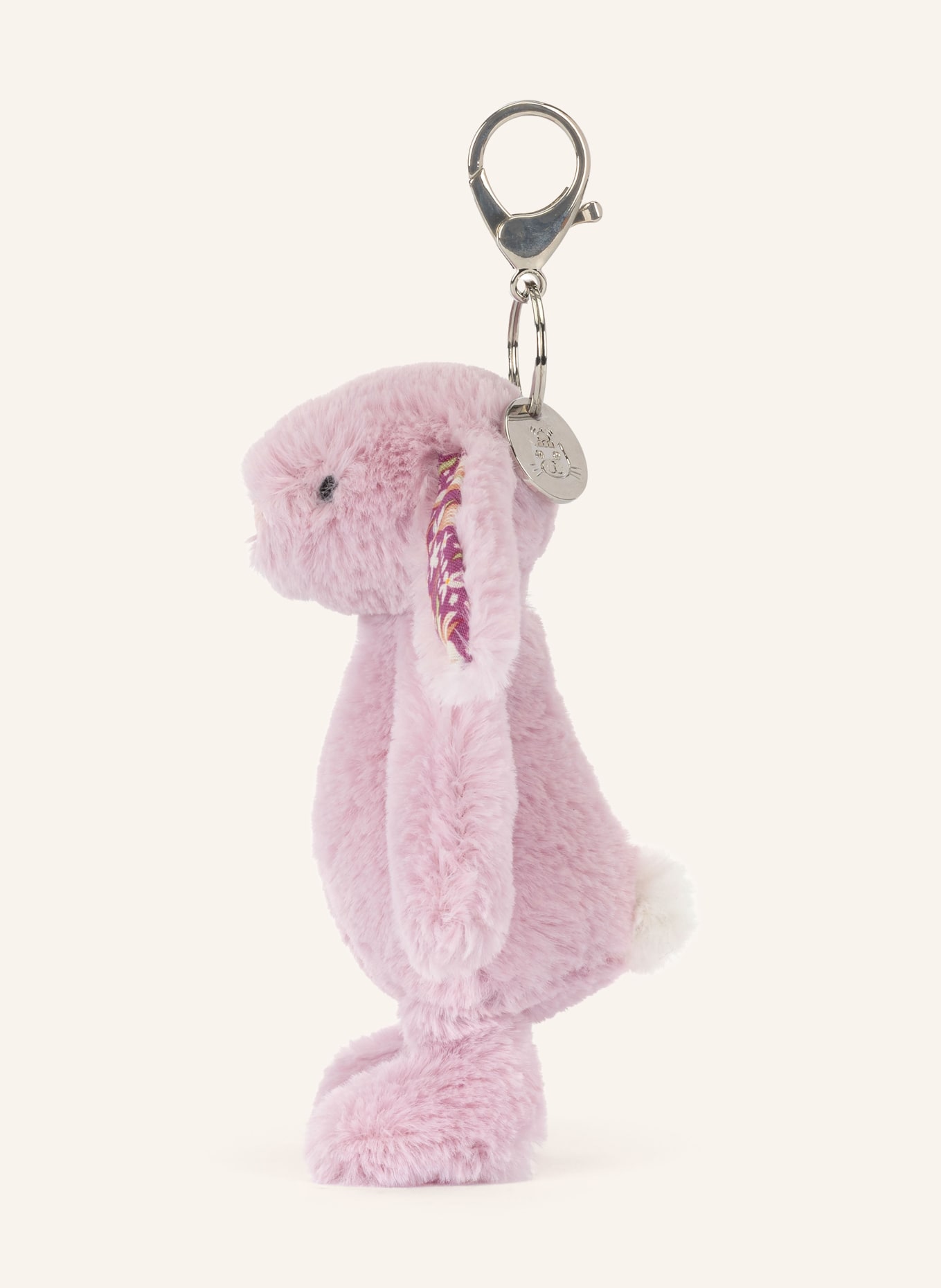 Jellycat Keyring and bag charm THISTLEPOP BLOSSOM BUNNY: LIGHT PURPLE