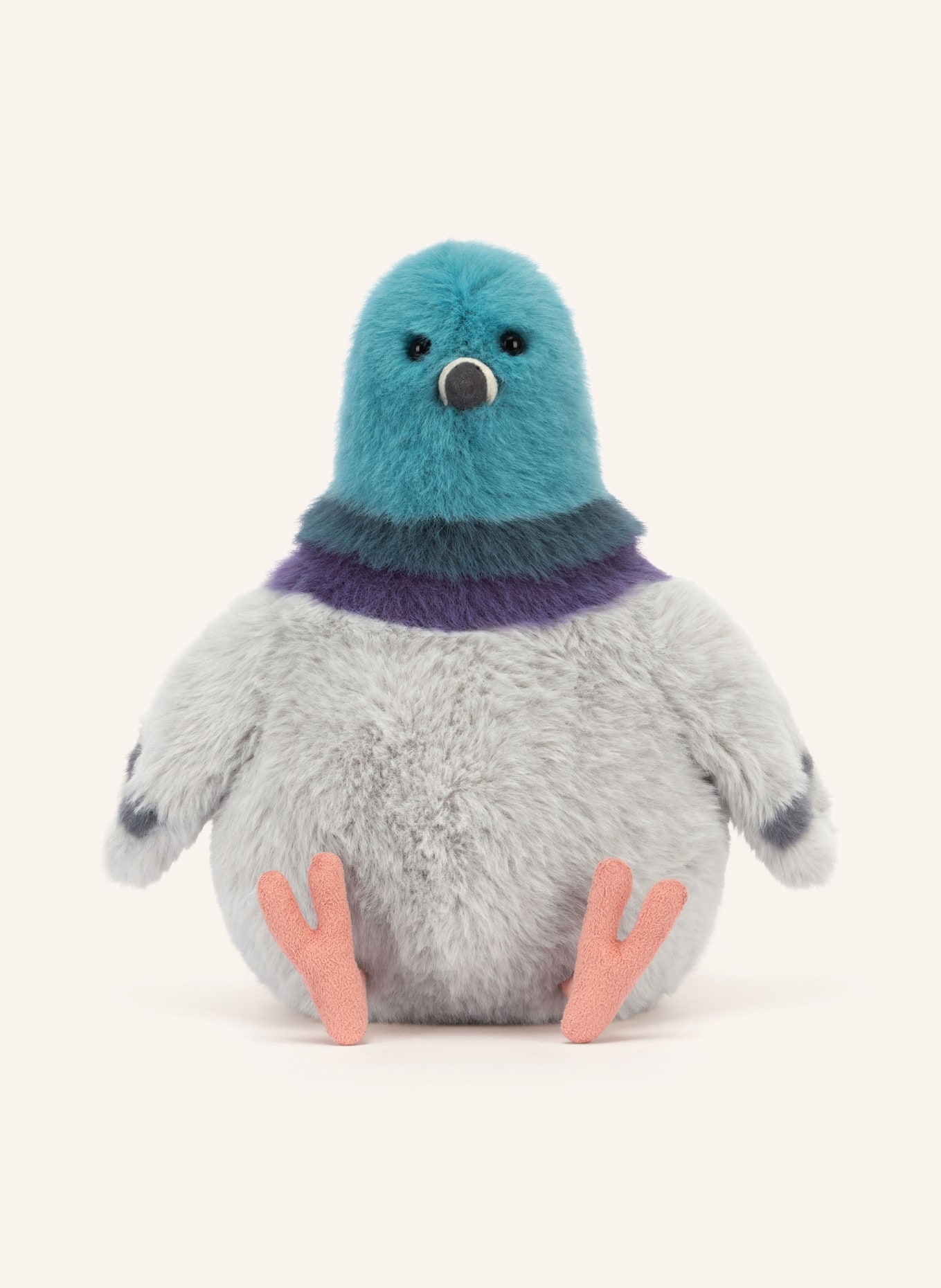 Jellycat Plüsch-Spielzeug STRUTTON PIGEON: GRAU / DUNKELLILA / BLAU