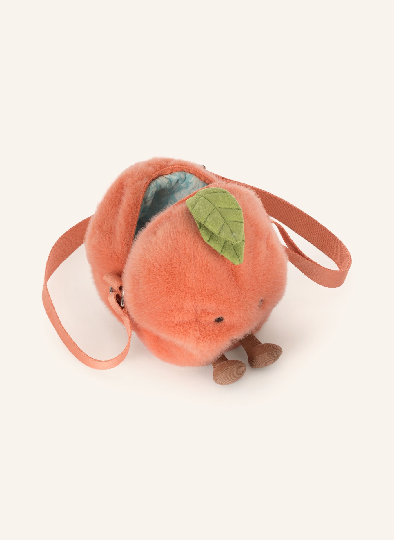 Jellycat Umhängetasche AMUSEABLES PEACH SHOULDER BAG: LACHS