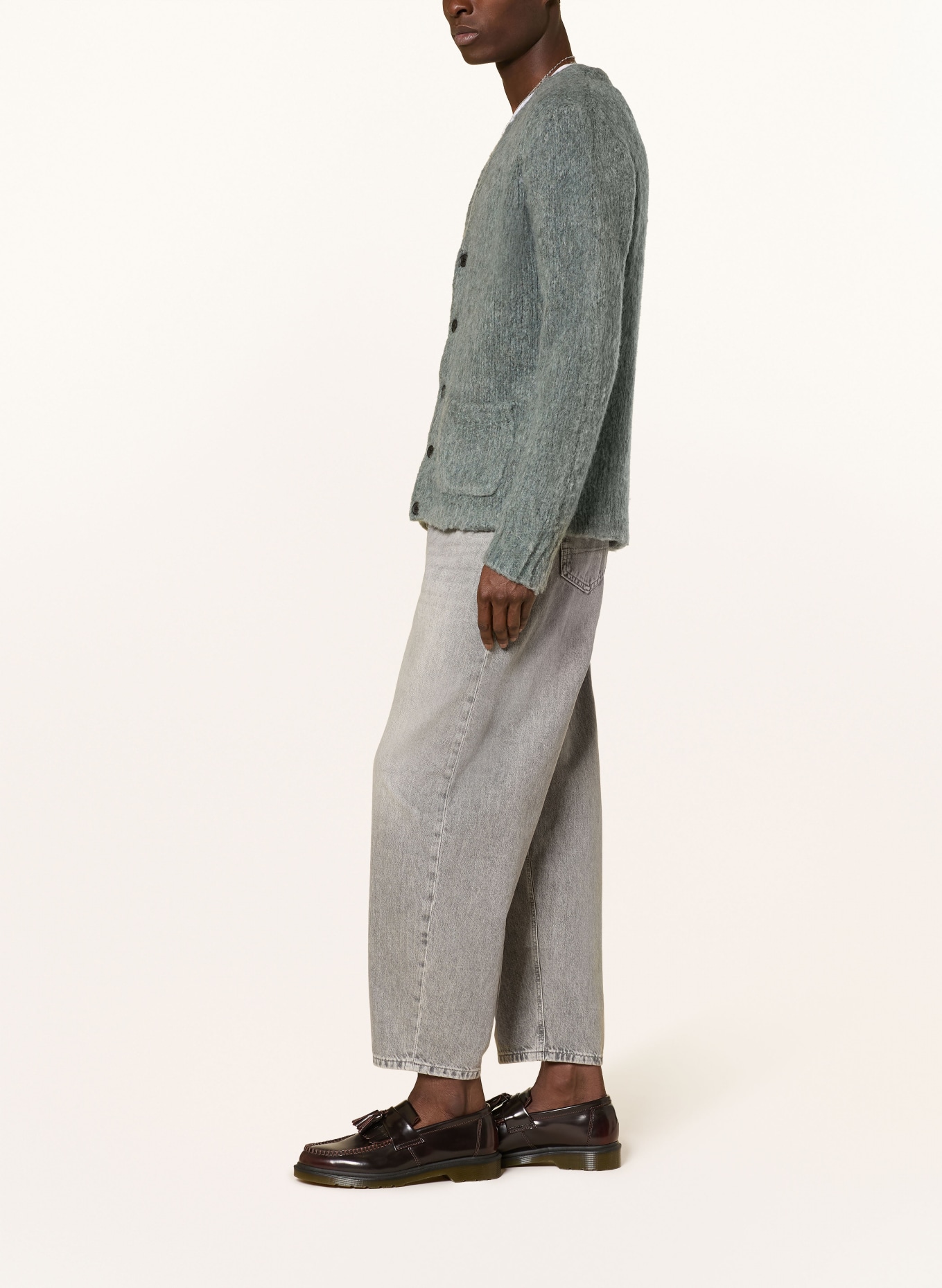 ALLSAINTS Jeans Barrel Fit: 755 Washed Grey