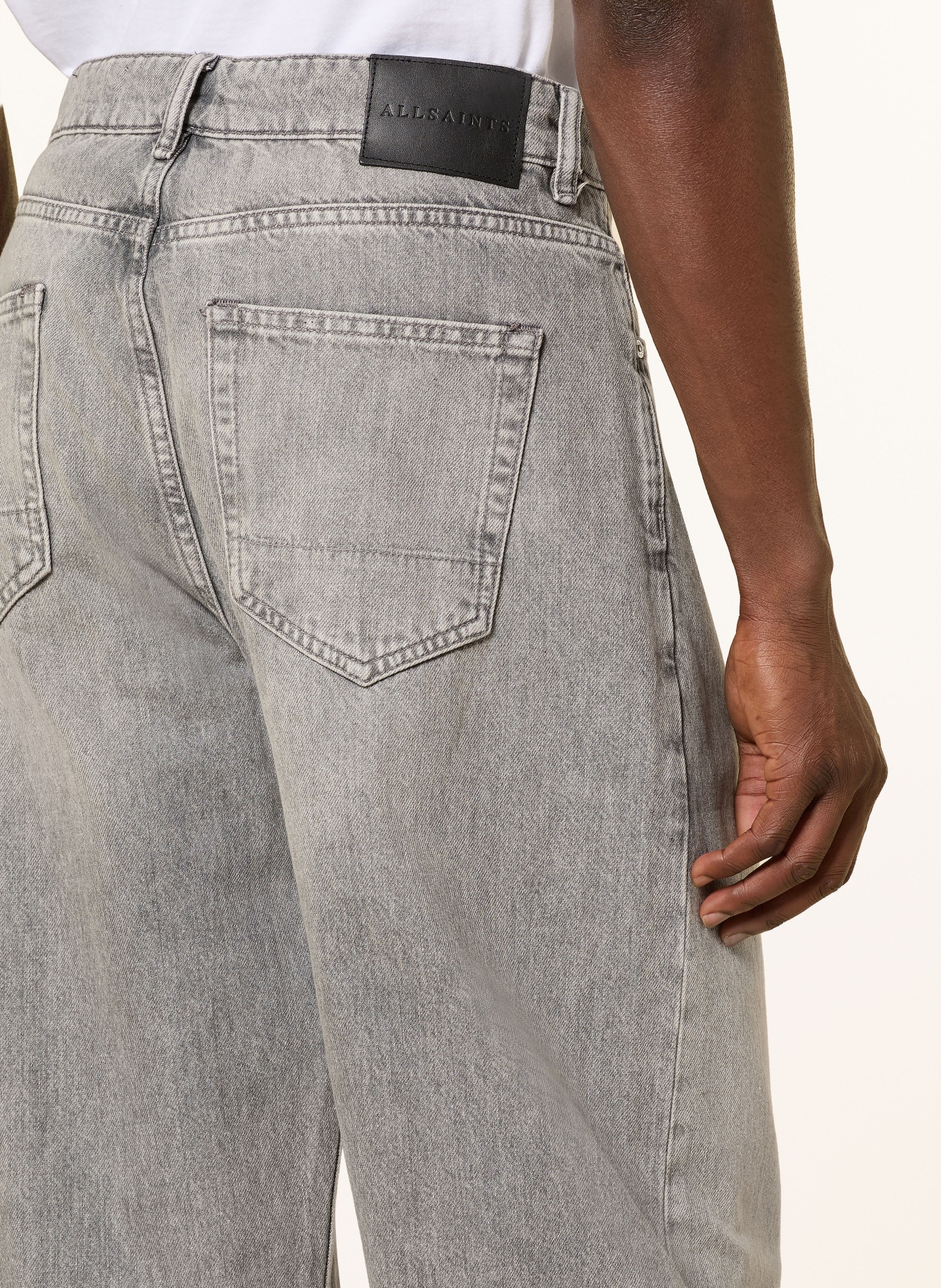 ALLSAINTS Jeans Barrel Fit: 755 Washed Grey