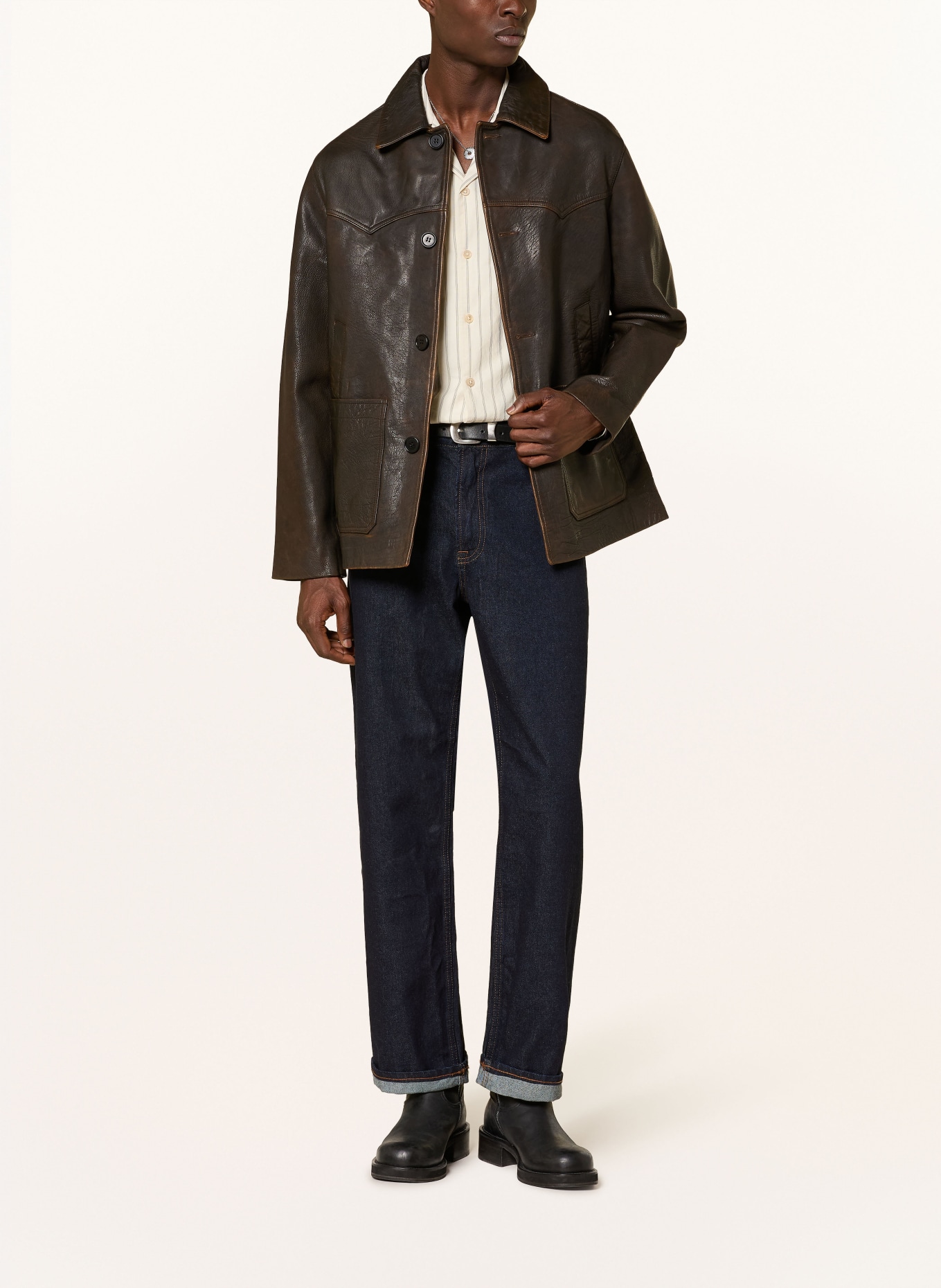 ALLSAINTS Jeans MULLEN Loose Fit: 10389 RINSE SELVEDGE