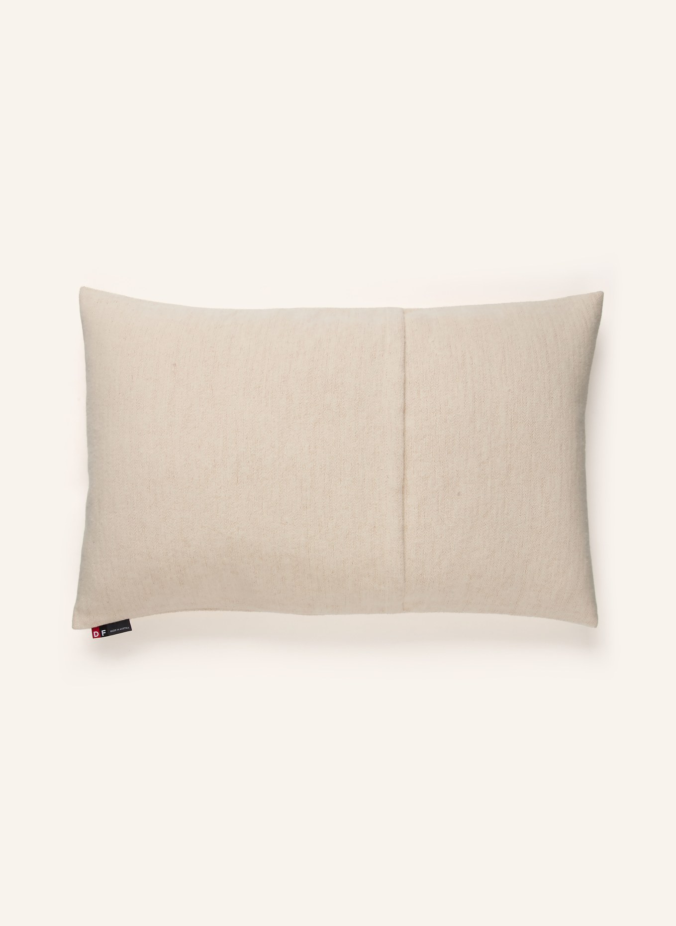 David Fussenegger Decorative pillowcase NOVA: CREAM / DARK ORANGE