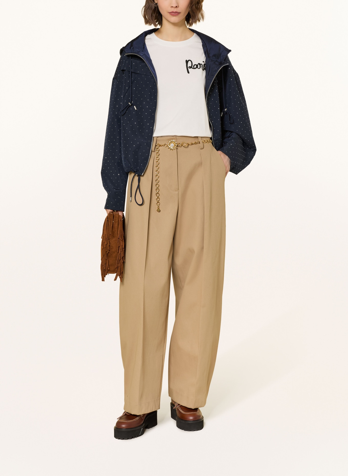 maje Marlenehose: CAMEL