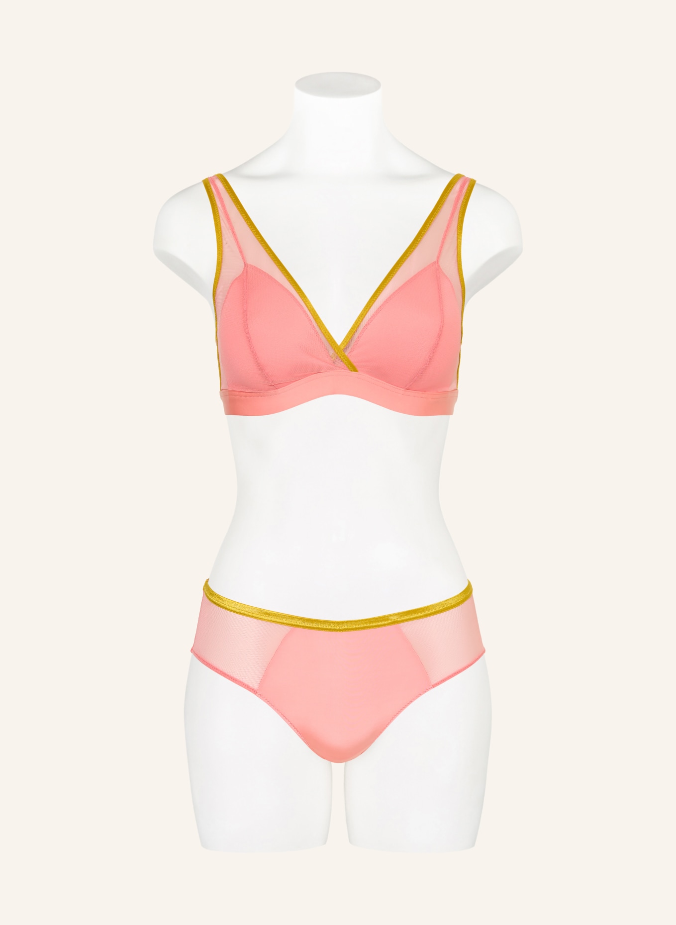 mey Kalhotky série POETRY ALMOST SHEER: LOSOSOVÁ / TMAVĚ ŽLUTÁ