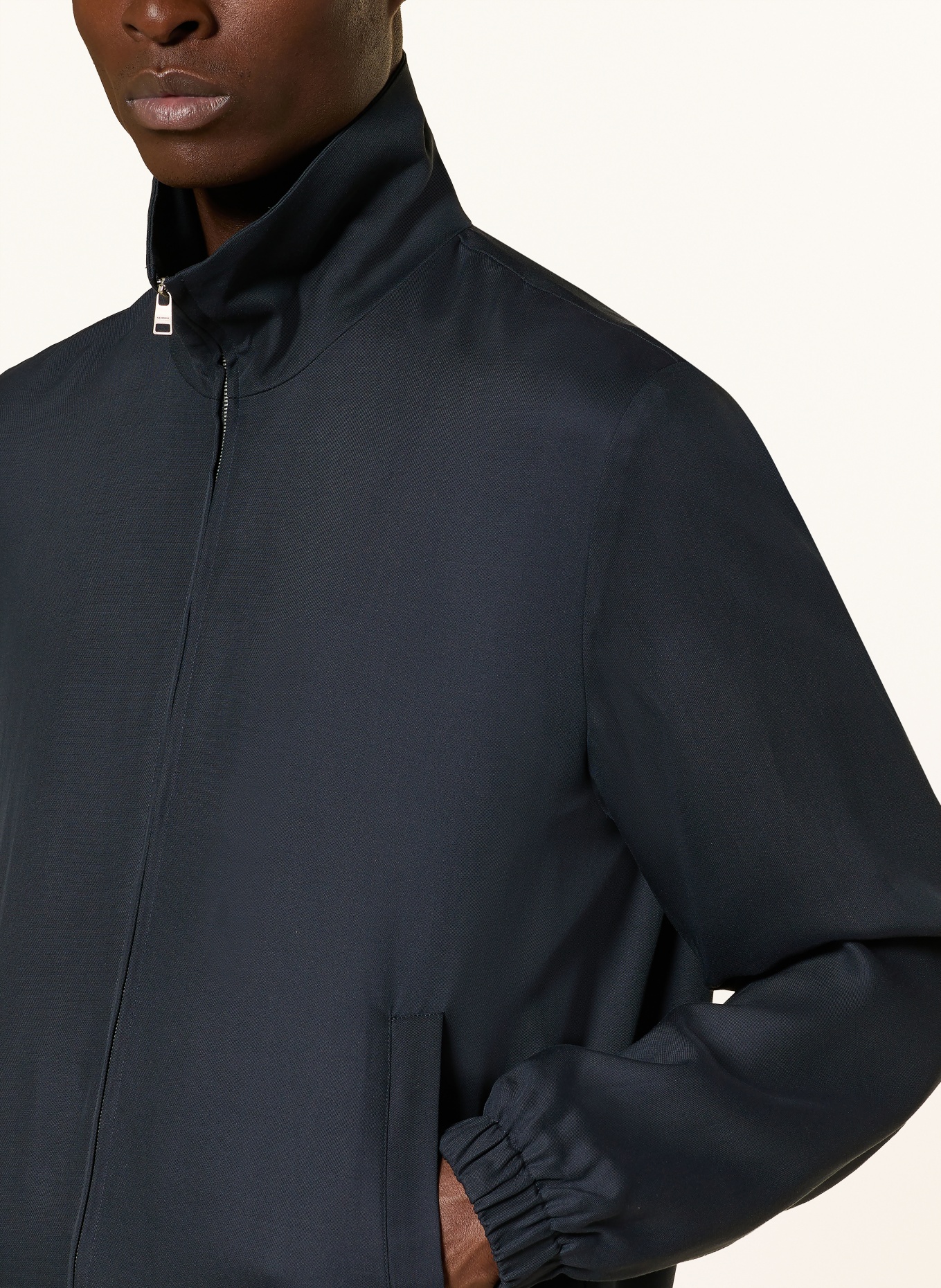 SANDRO Blouson: DUNKELBLAU