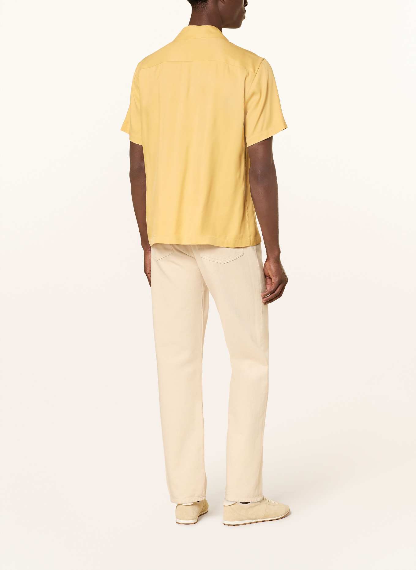 SANDRO Resorthemd Regular Fit: GELB