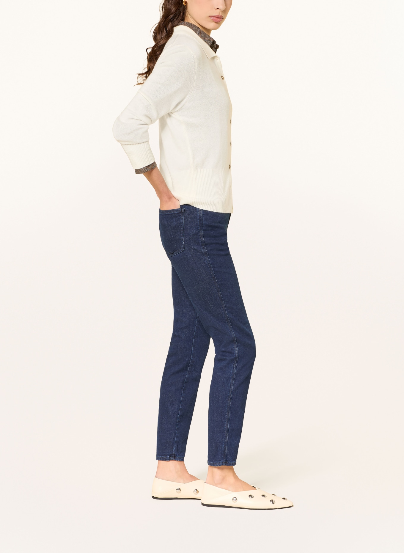 CLOSED Skinny Jeans SKINNY PUSHER: DBL DARK BLUE