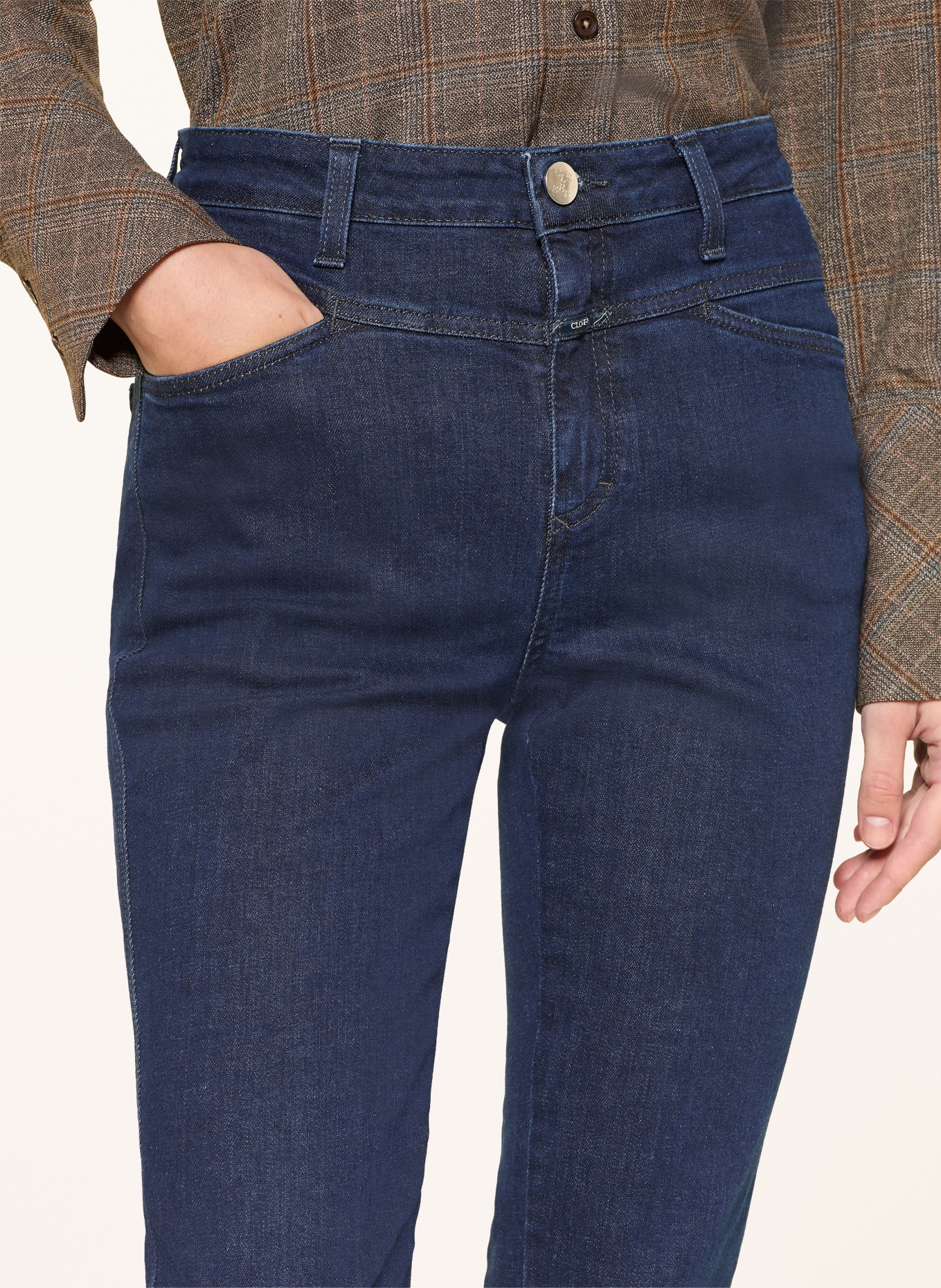 CLOSED Skinny Jeans SKINNY PUSHER: DBL DARK BLUE