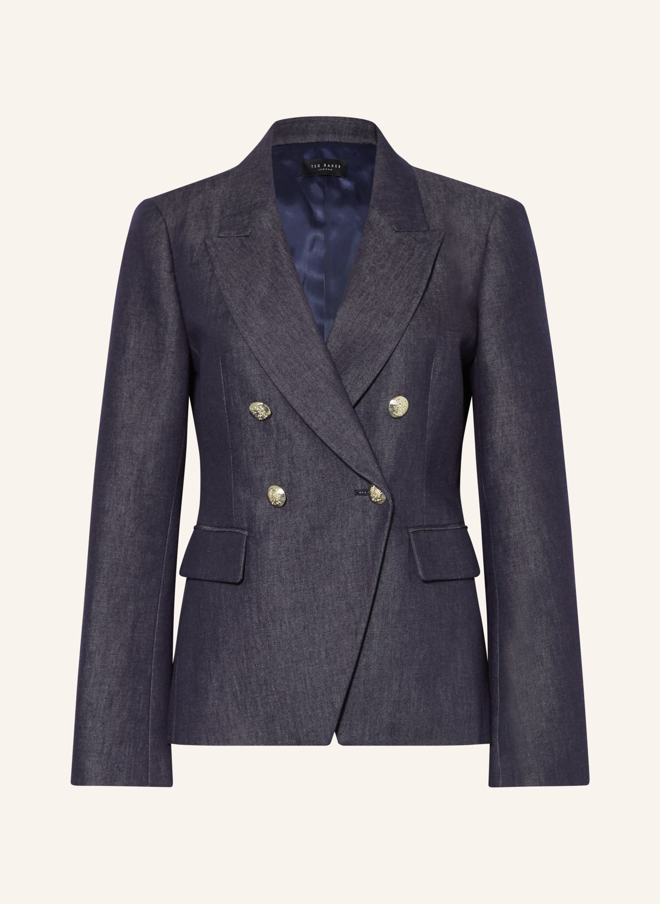TED BAKER Blazer ELIVIAB in denimlook: DONKERBLAUW