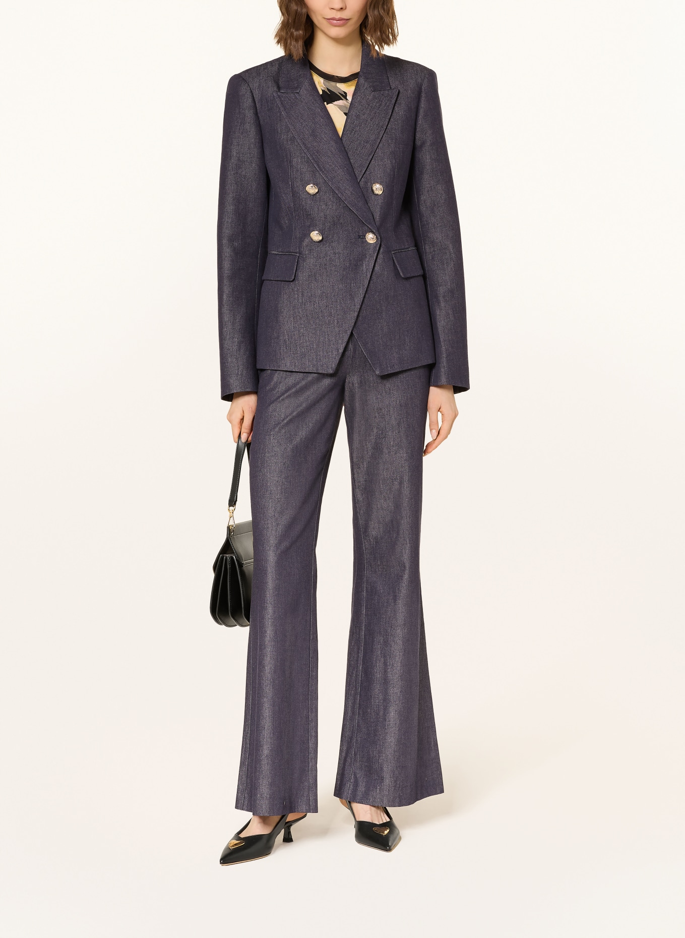TED BAKER Blazer ELIVIAB in denimlook: DONKERBLAUW