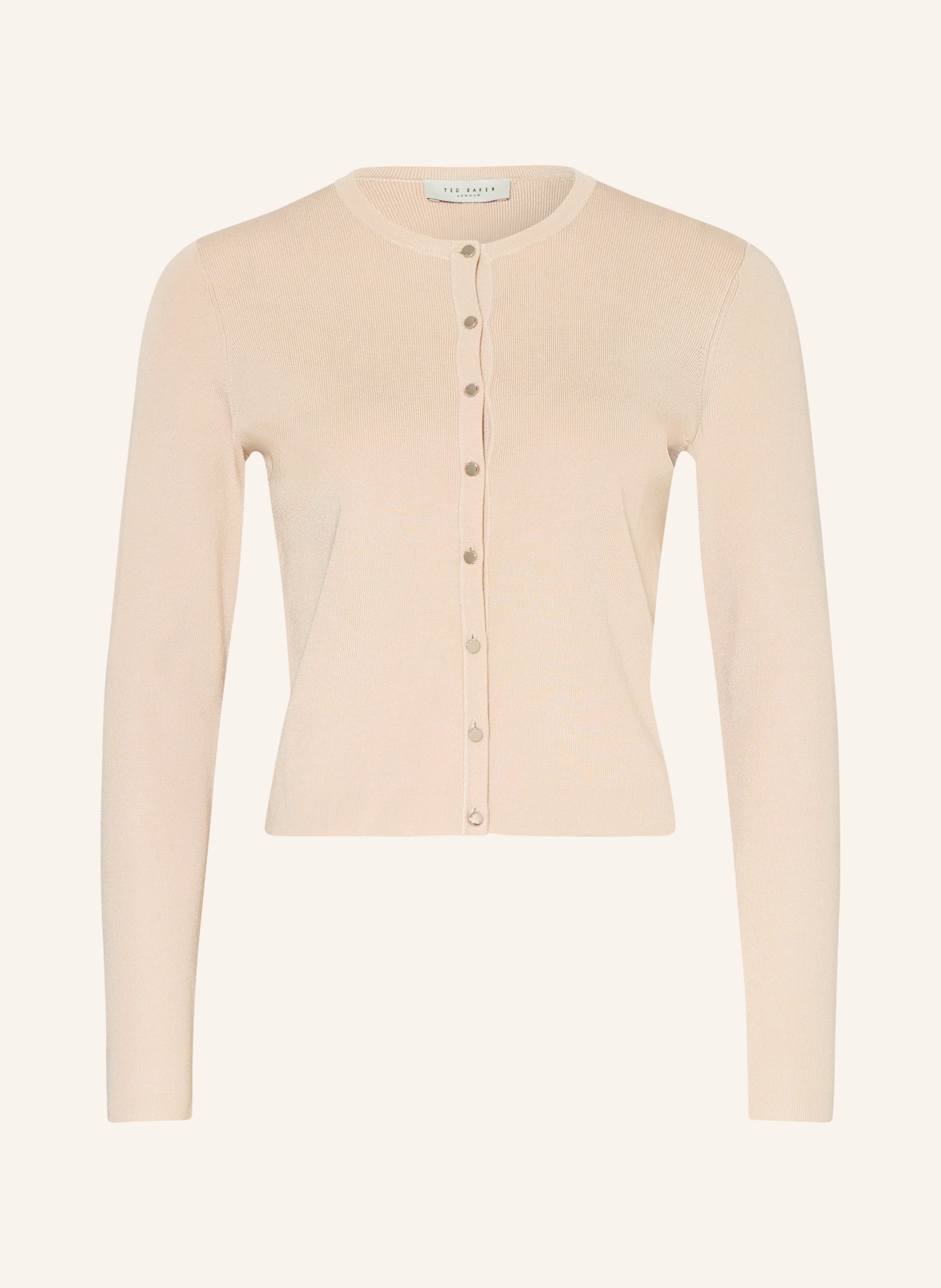 TED BAKER Stickad kofta LIRAE: BEIGE