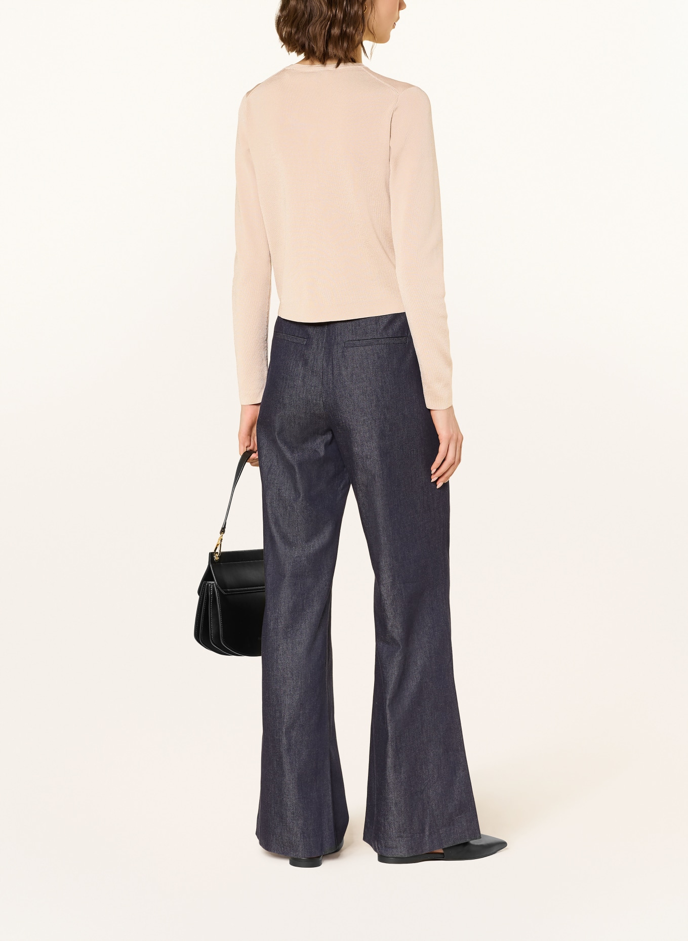 TED BAKER Stickad kofta LIRAE: BEIGE