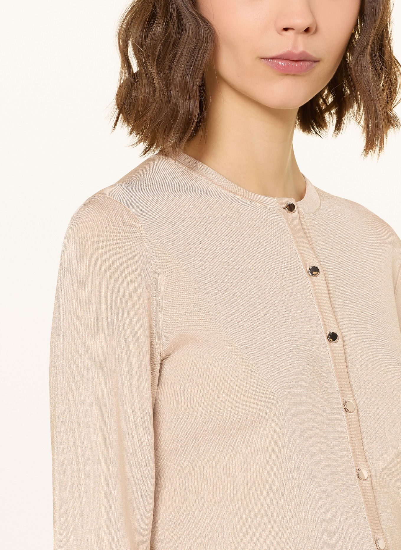 TED BAKER Stickad kofta LIRAE: BEIGE