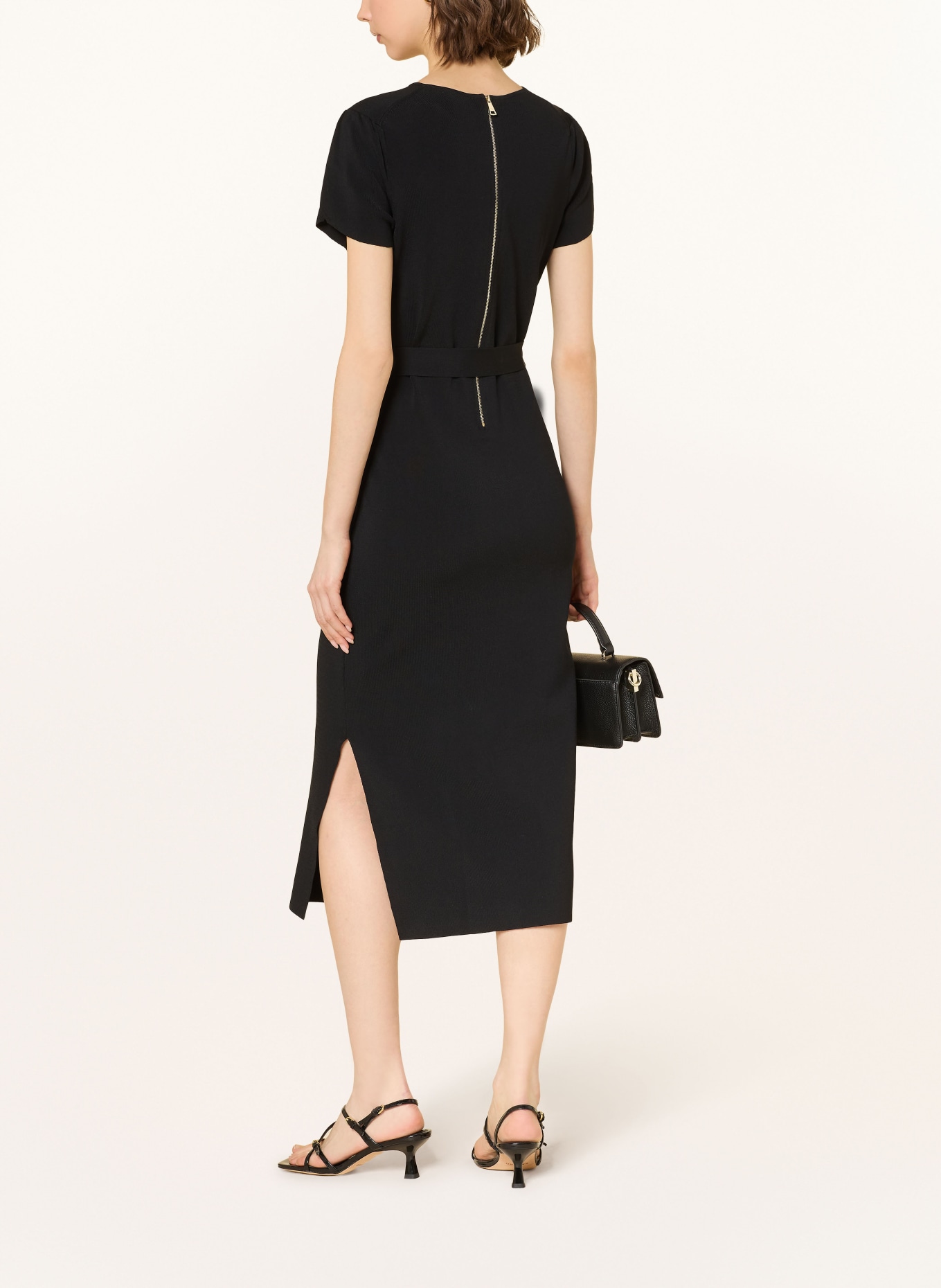TED BAKER JULIANY shift dress: BLACK