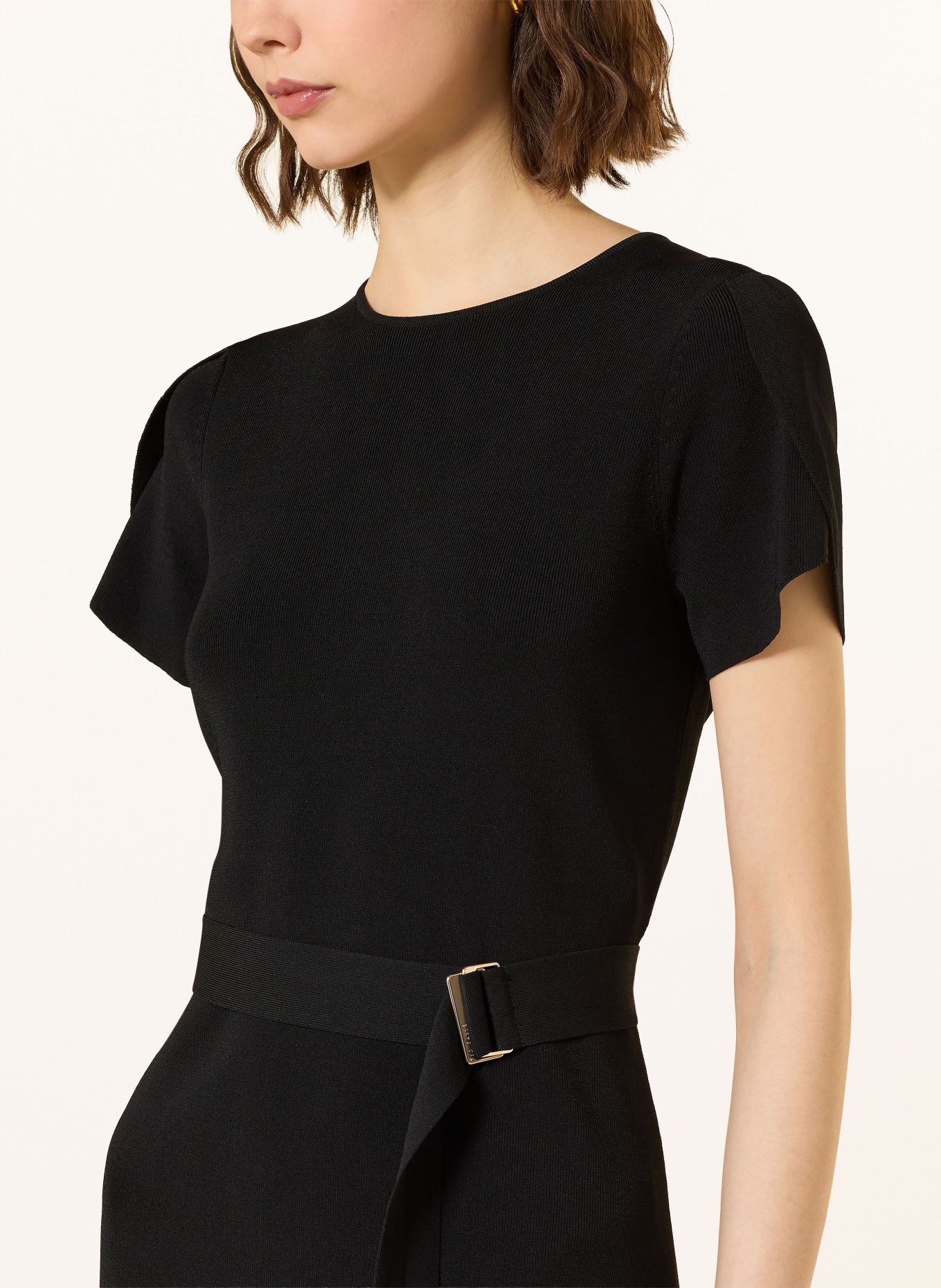 TED BAKER JULIANY shift dress: BLACK