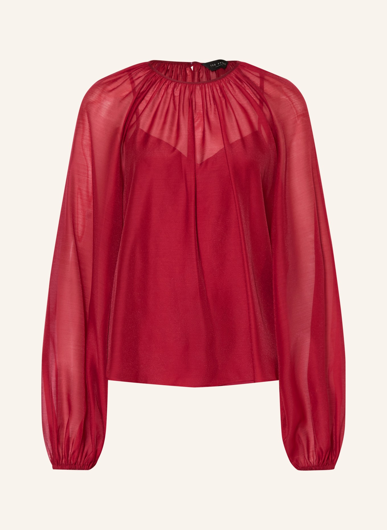 TED BAKER Blouse shirt EELANA: DARK RED