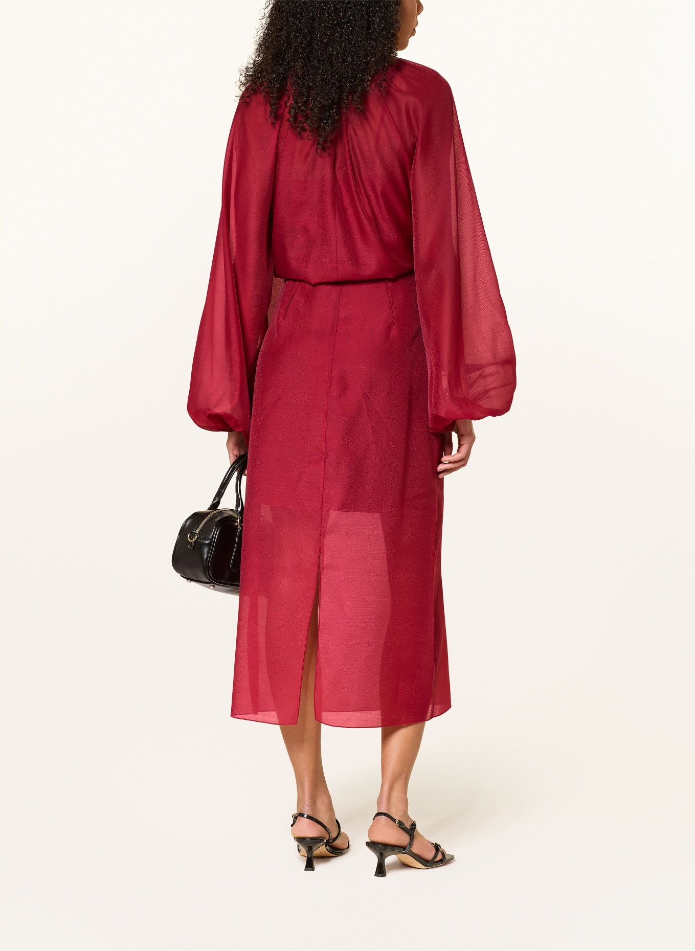 TED BAKER Blouse shirt EELANA: DARK RED
