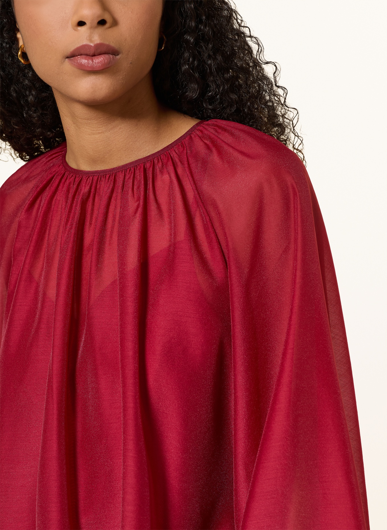 TED BAKER Blouse shirt EELANA: DARK RED